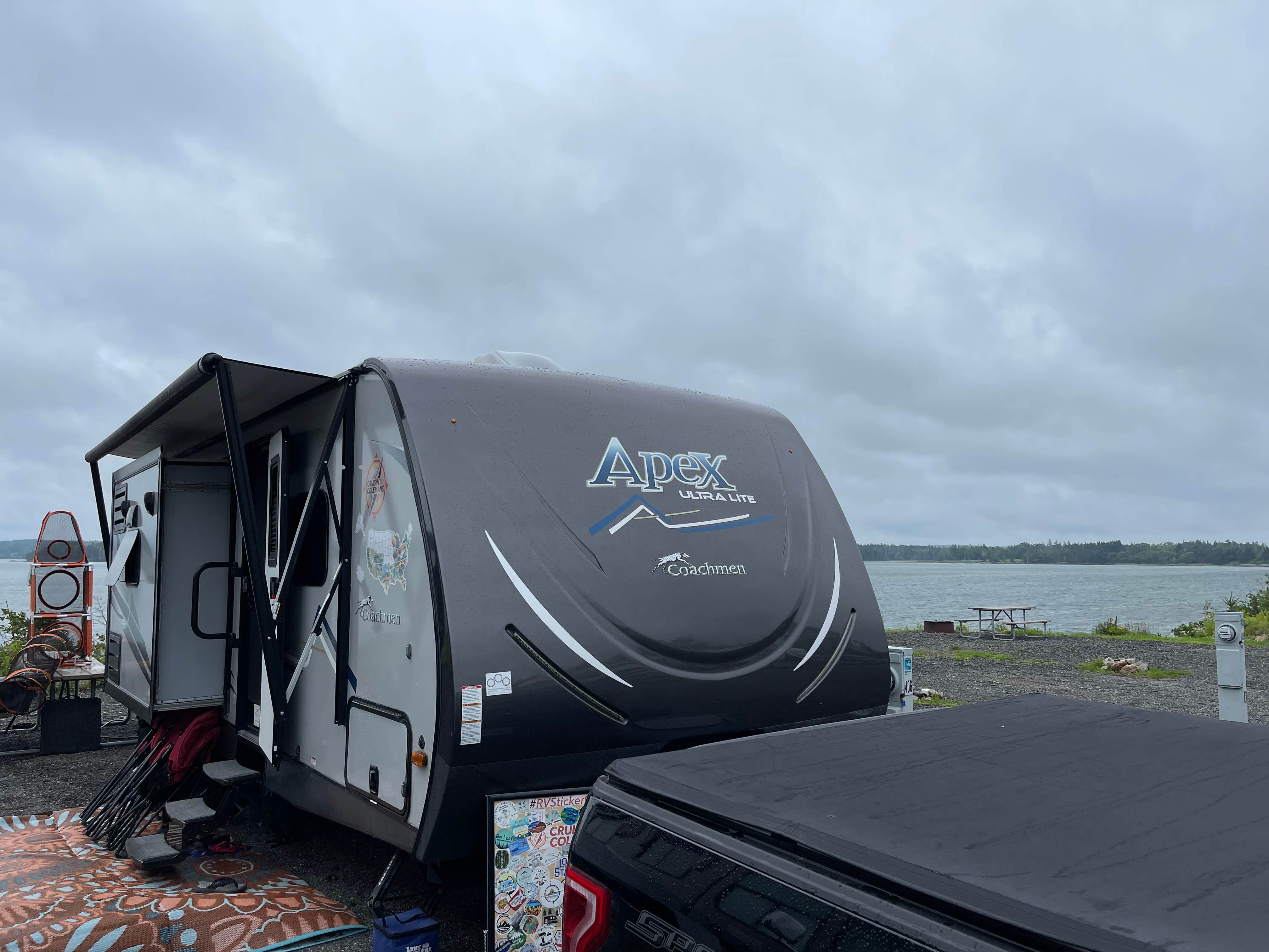 Michelle C.'s photo of rv camping at Narrows Too Camping Resort near Lincolnville, ME