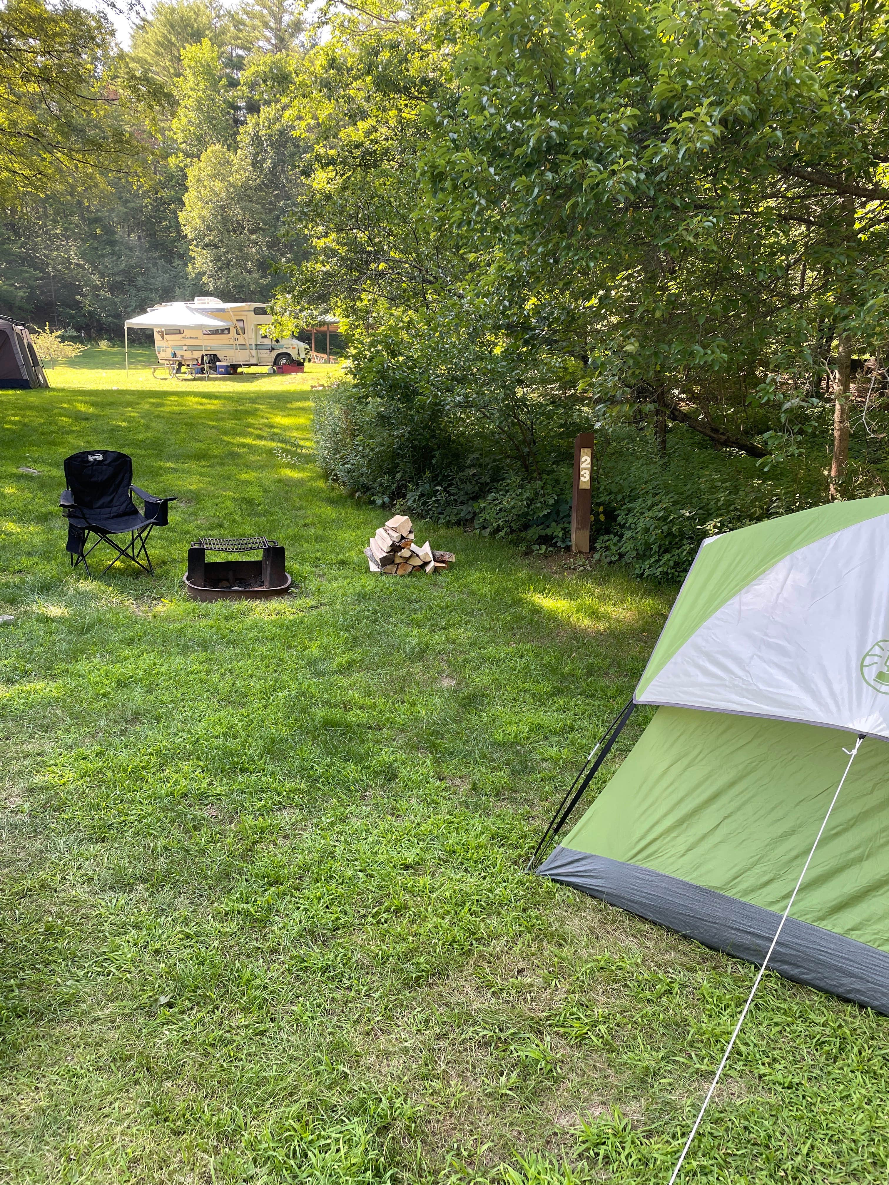 Neal C.'s photo at Winhall Brook Camping Area - TEMPORARILY CLOSED near Weston, VT
