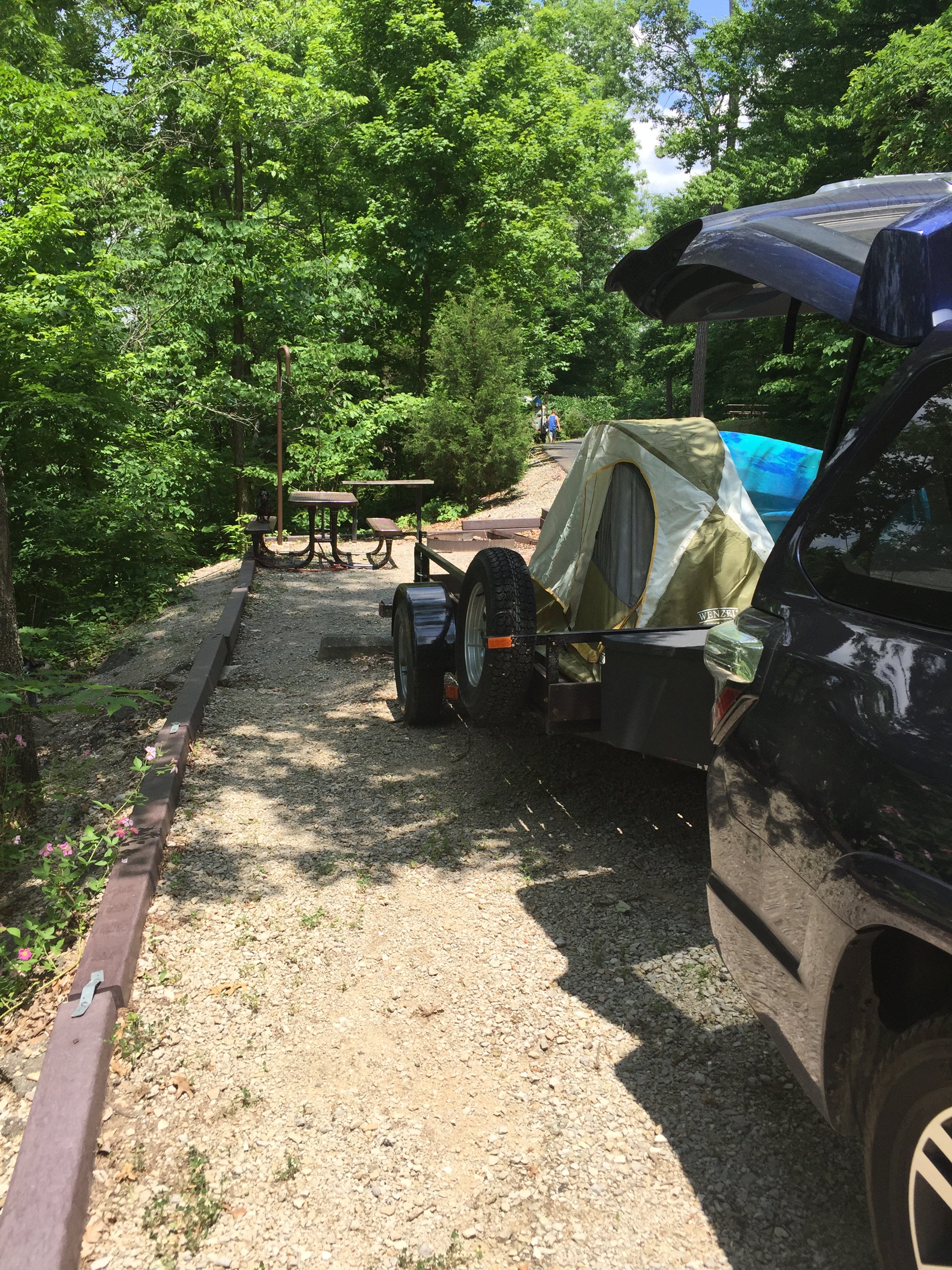 New EVAC trailer tent footprint