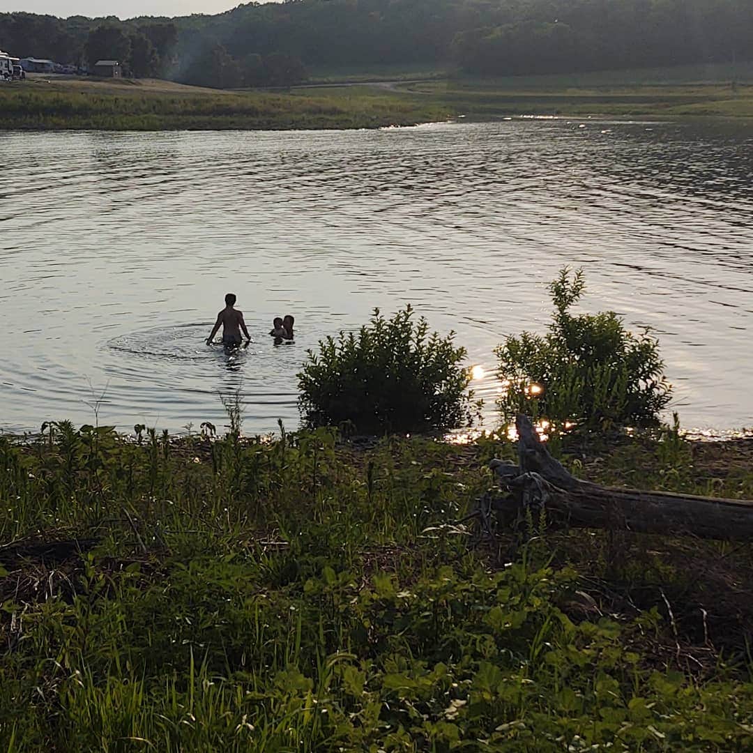 Camper-submitted photo at Rock Creek (KS) near Ozawkie, KS