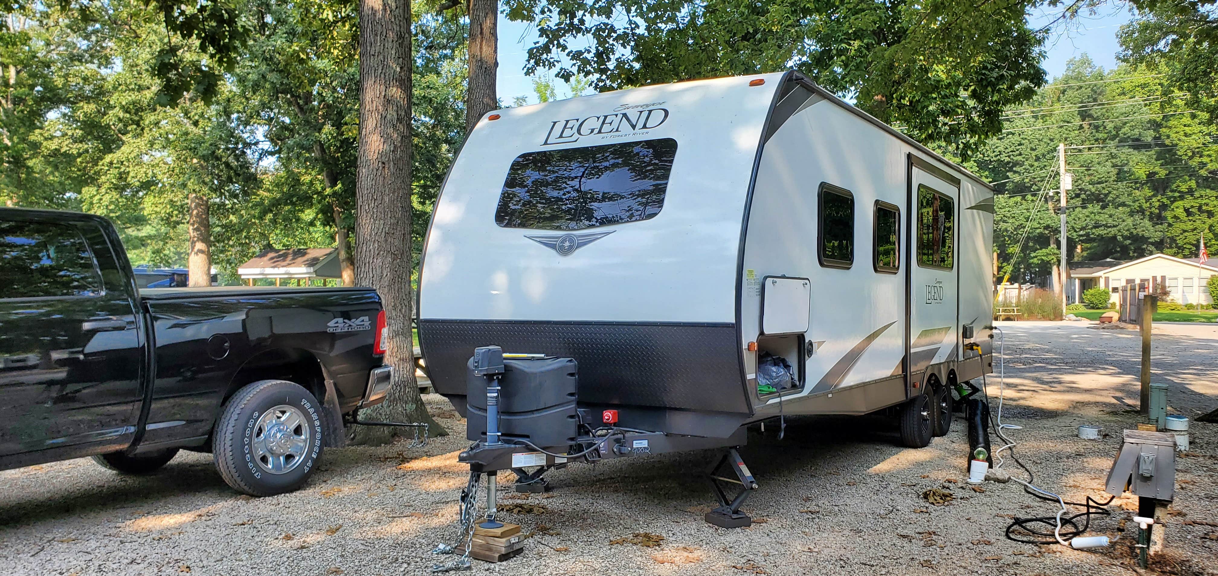 Russ  G.'s photo of rv camping at Camp Lakewood near Altamont, IL