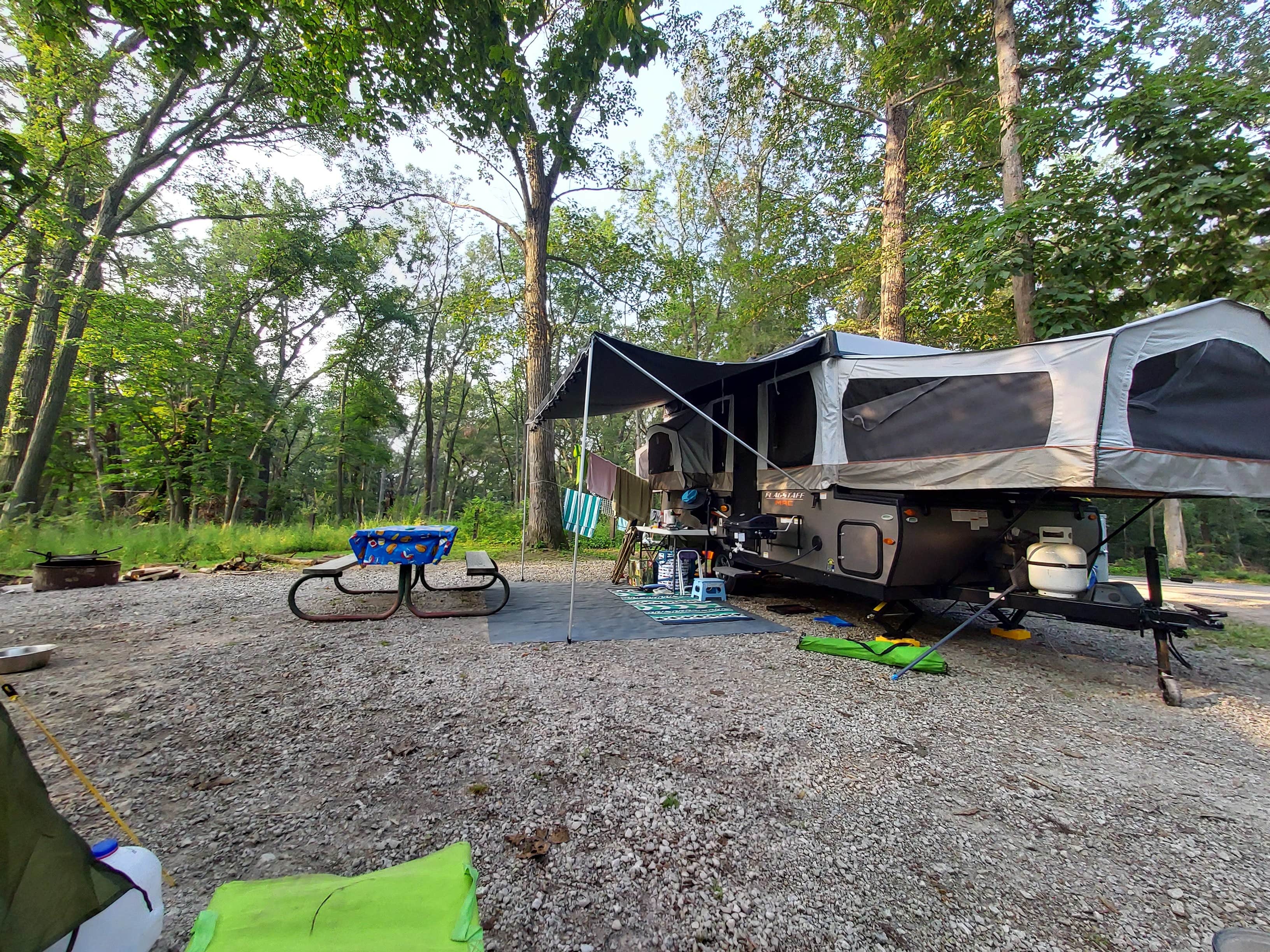 Pam O.'s photo at Modern North Campground — Lake Macbride State Park near Shellsburg, IA