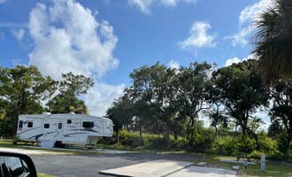 Camping near Sebastian Inlet State Park Campground: Whispering Palms Resort, Sebastian, Florida