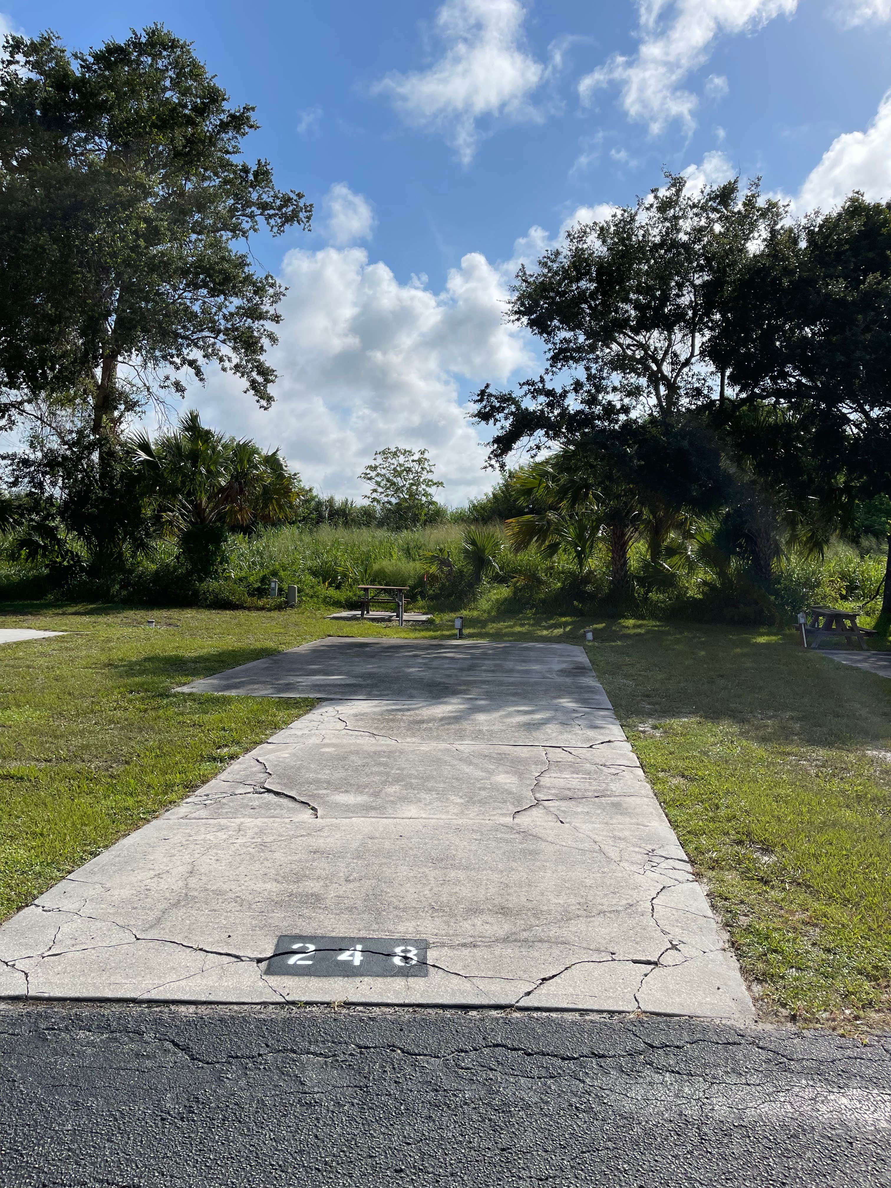 Camper-submitted photo at Whispering Palms Resort near Grant, FL