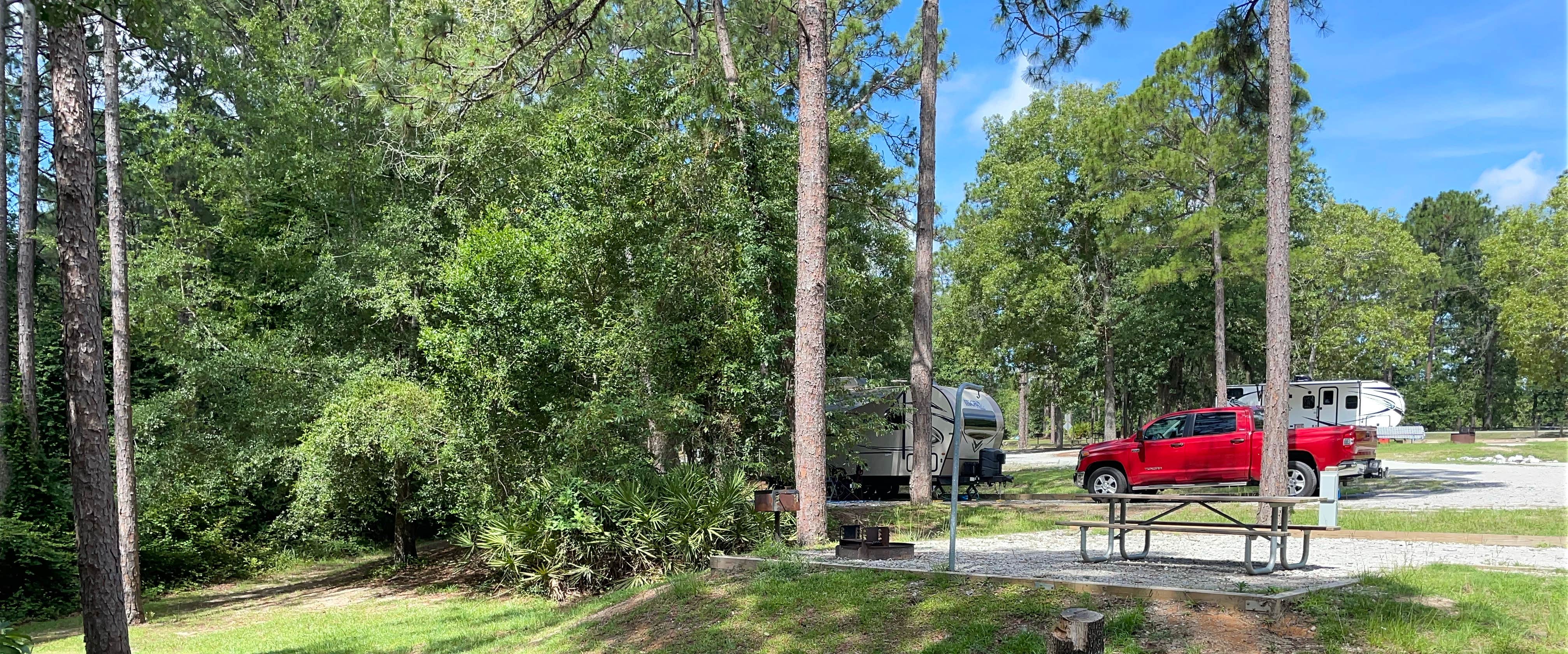 David Glenn M.'s photo of rv camping at Jack Hill State Park near Baxley, GA