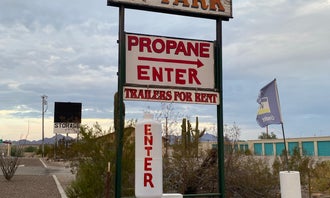 Camping near La Mirage RV Park: Pattie's RV Park, Quartzsite, Arizona