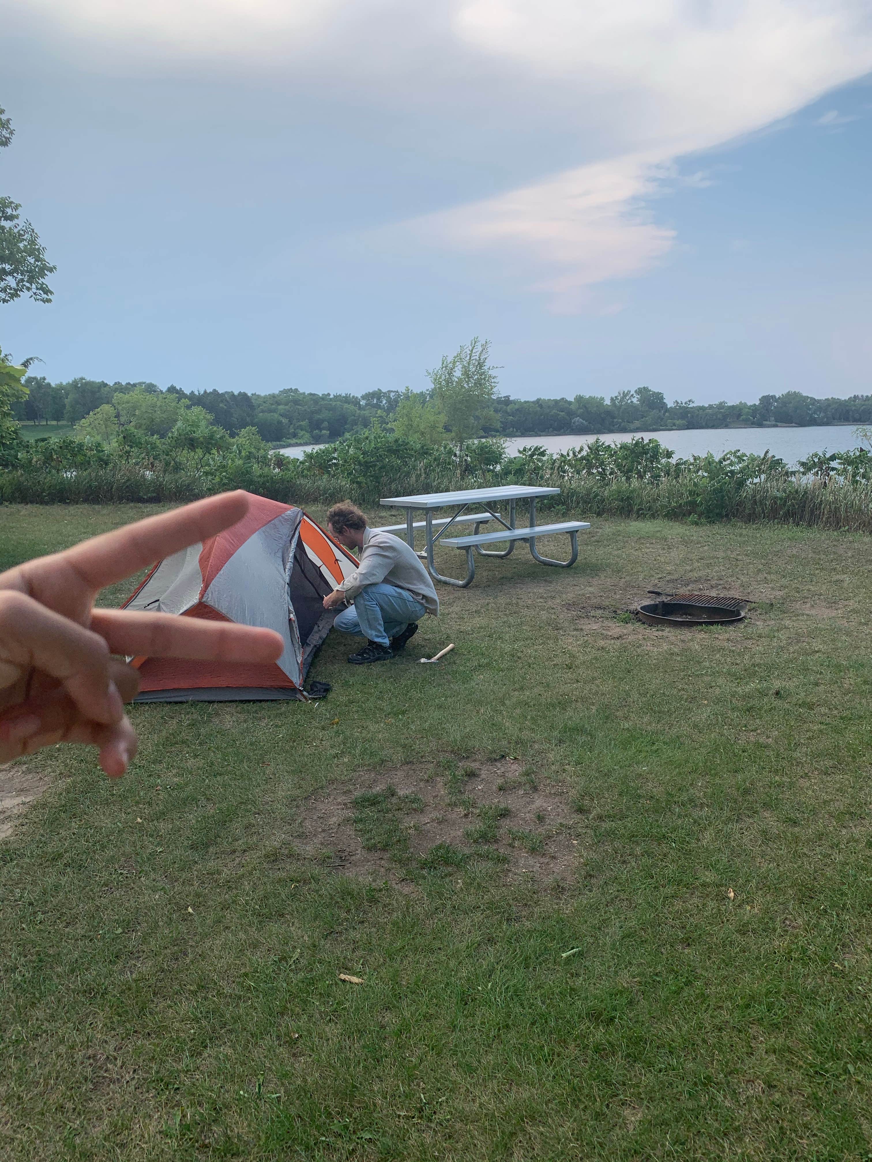 Camper submitted image from Lake Mitchell Campground - 3