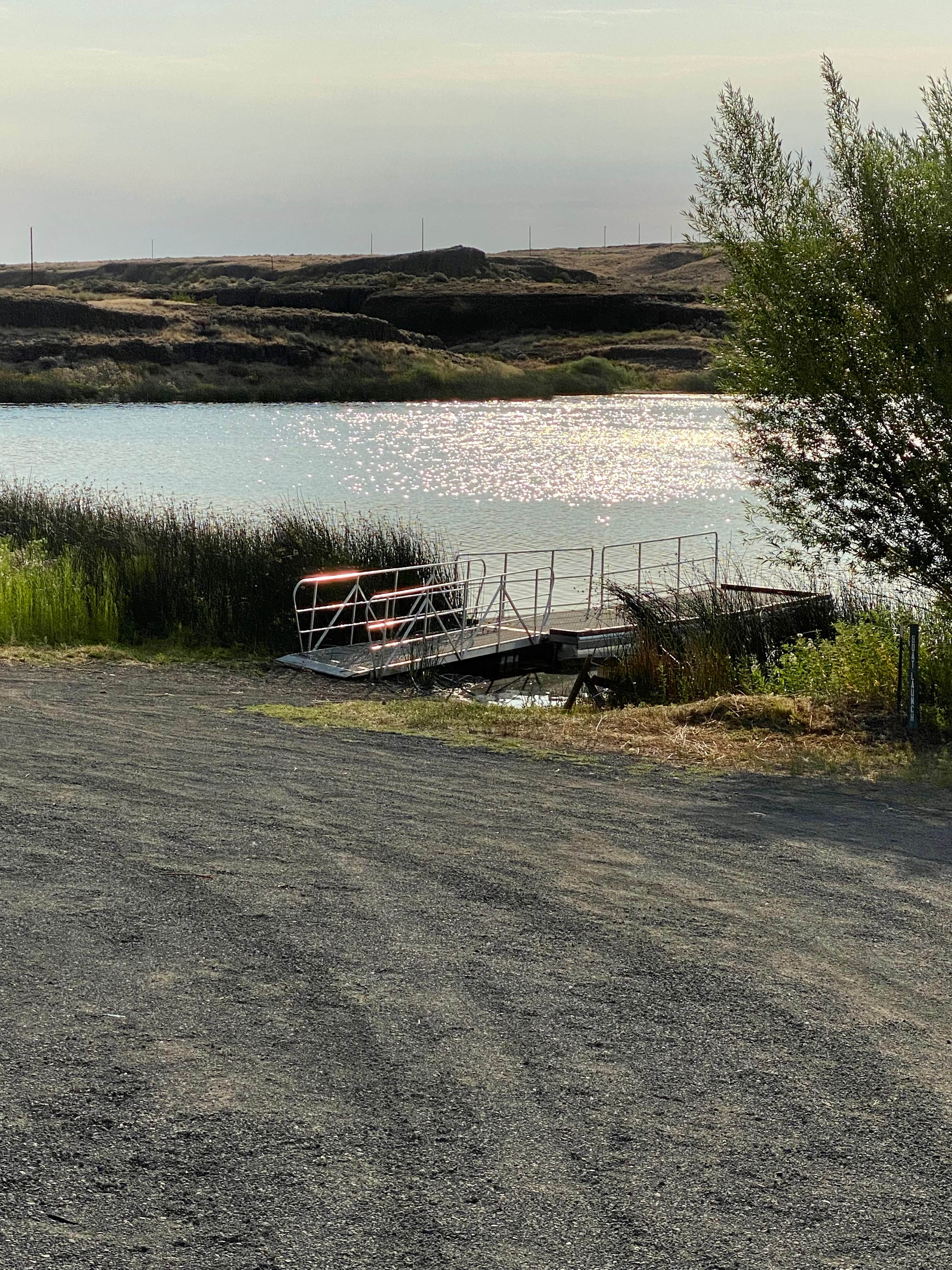 Camper-submitted photo at Coffeepot Lake near Coulee Dam, WA