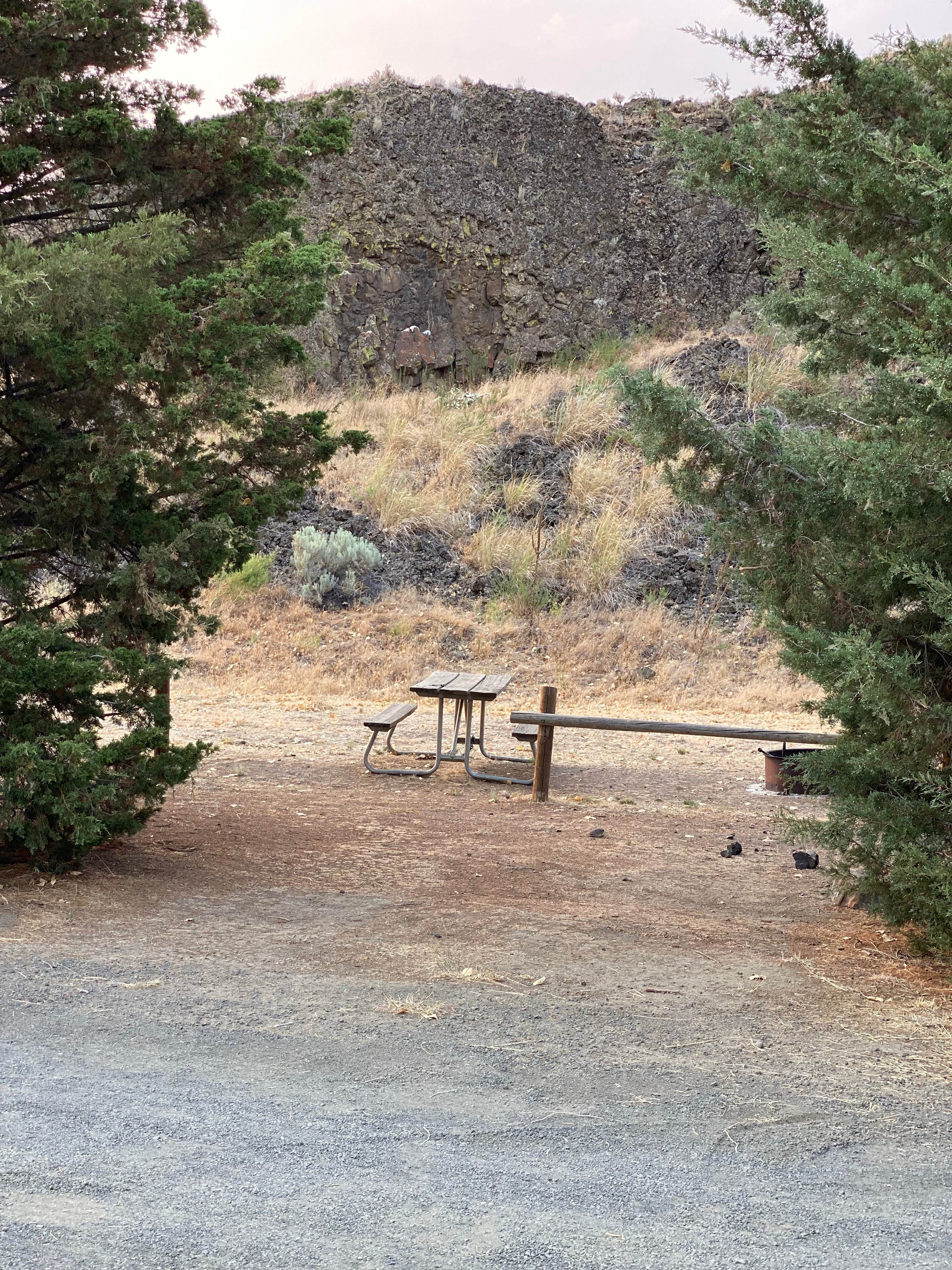 Camper-submitted photo at Coffeepot Lake near Coulee Dam, WA