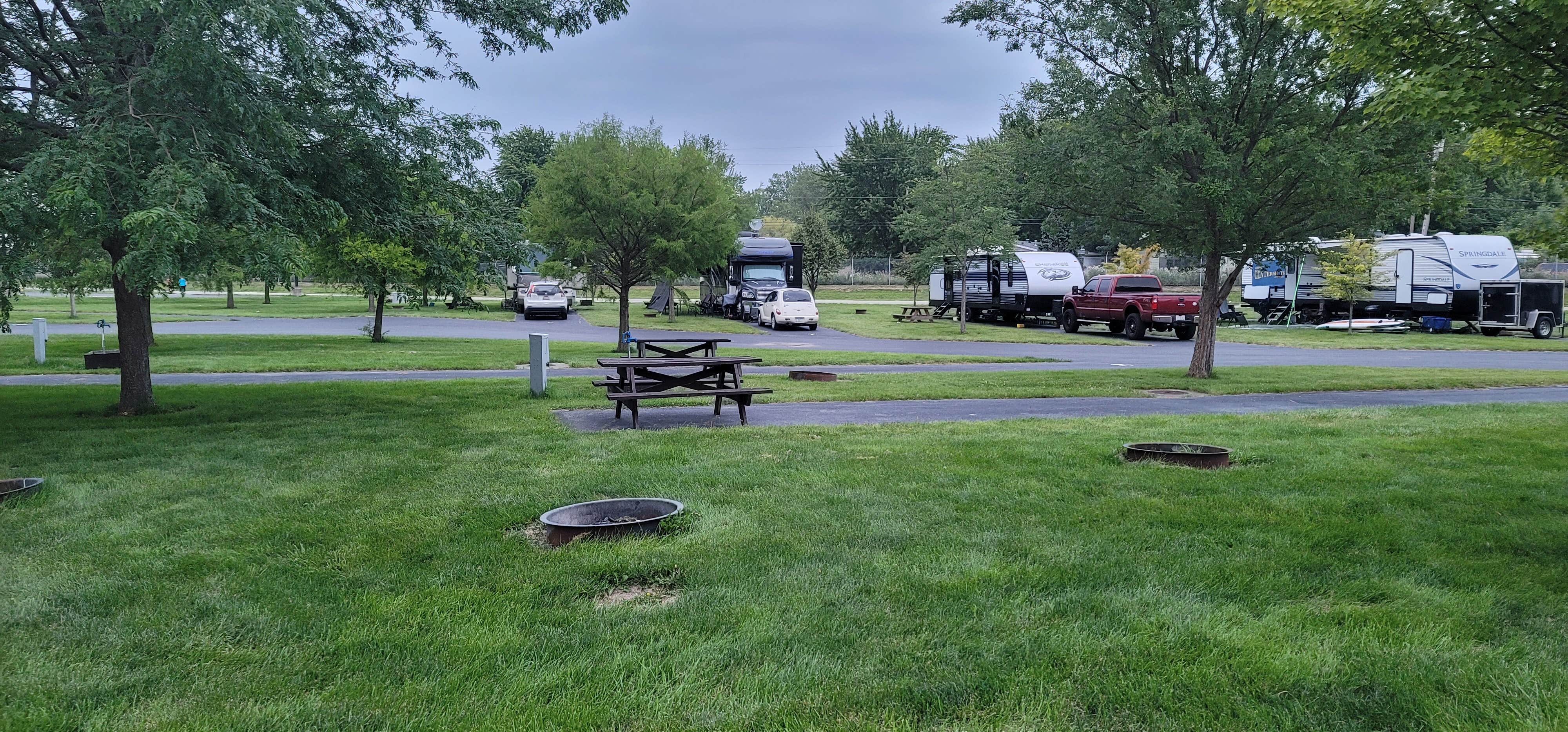Camper-submitted photo at Military Park Camp Perry Lodging and RV Park near Clyde, OH