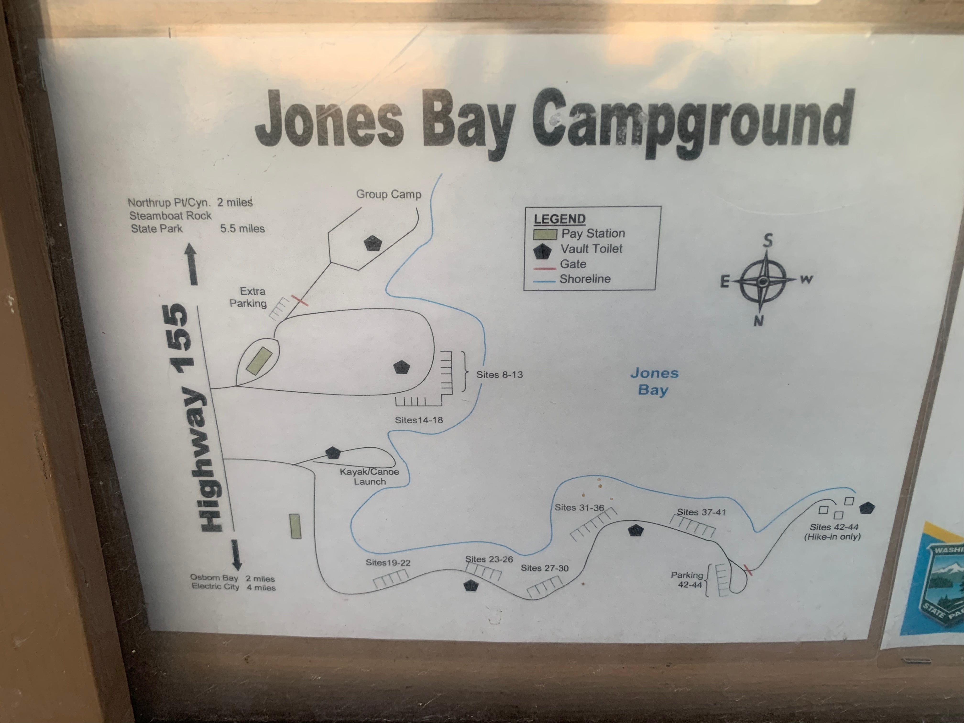 Camper submitted image from Jones Bay Campground — Steamboat Rock State Park - 3