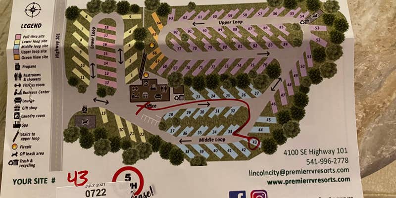 Camper submitted image from Premier RV Resort