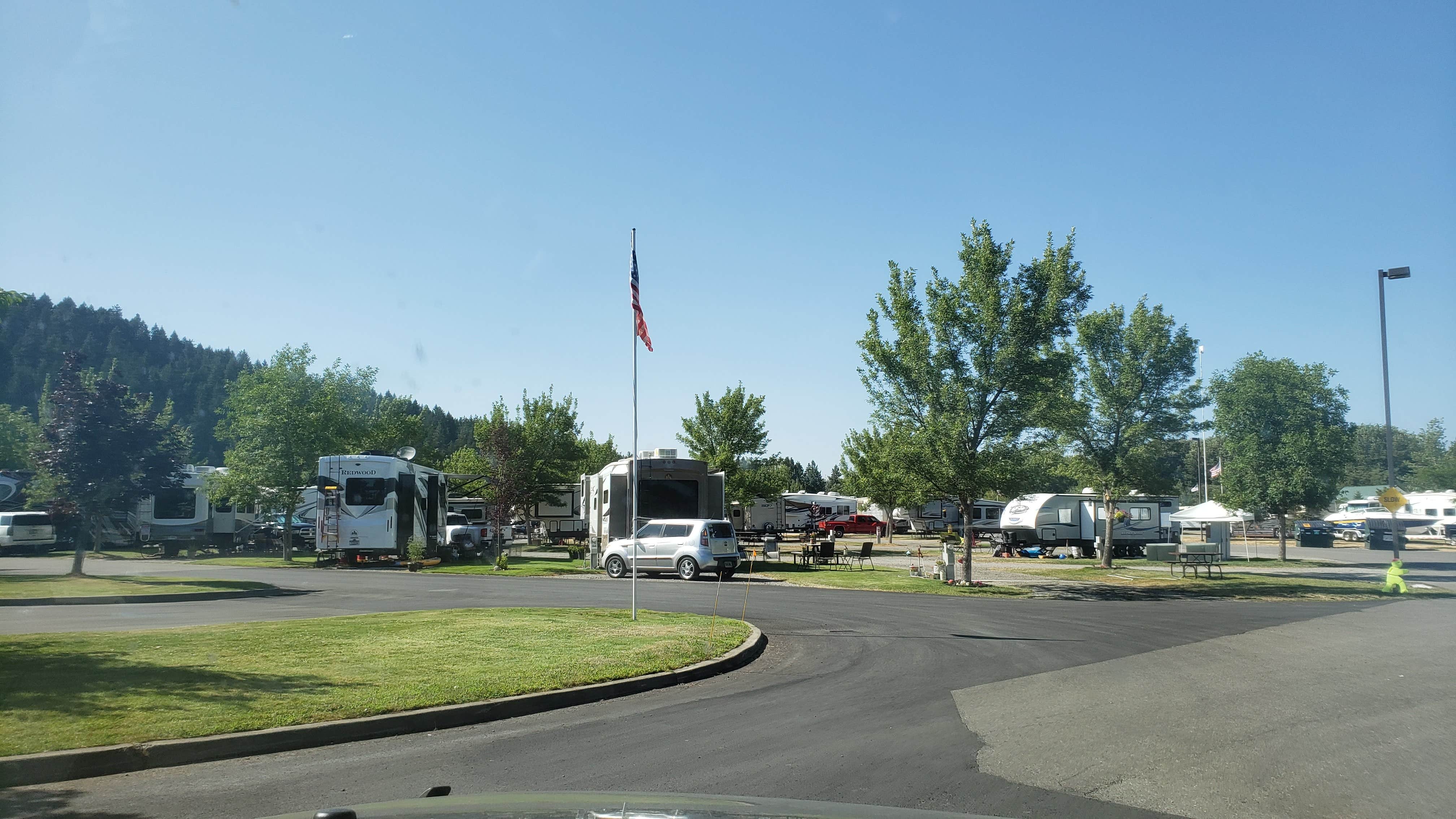 Nancy C.'s photo of rv camping at Blackwell Island RV Park near Dalton Gardens, ID