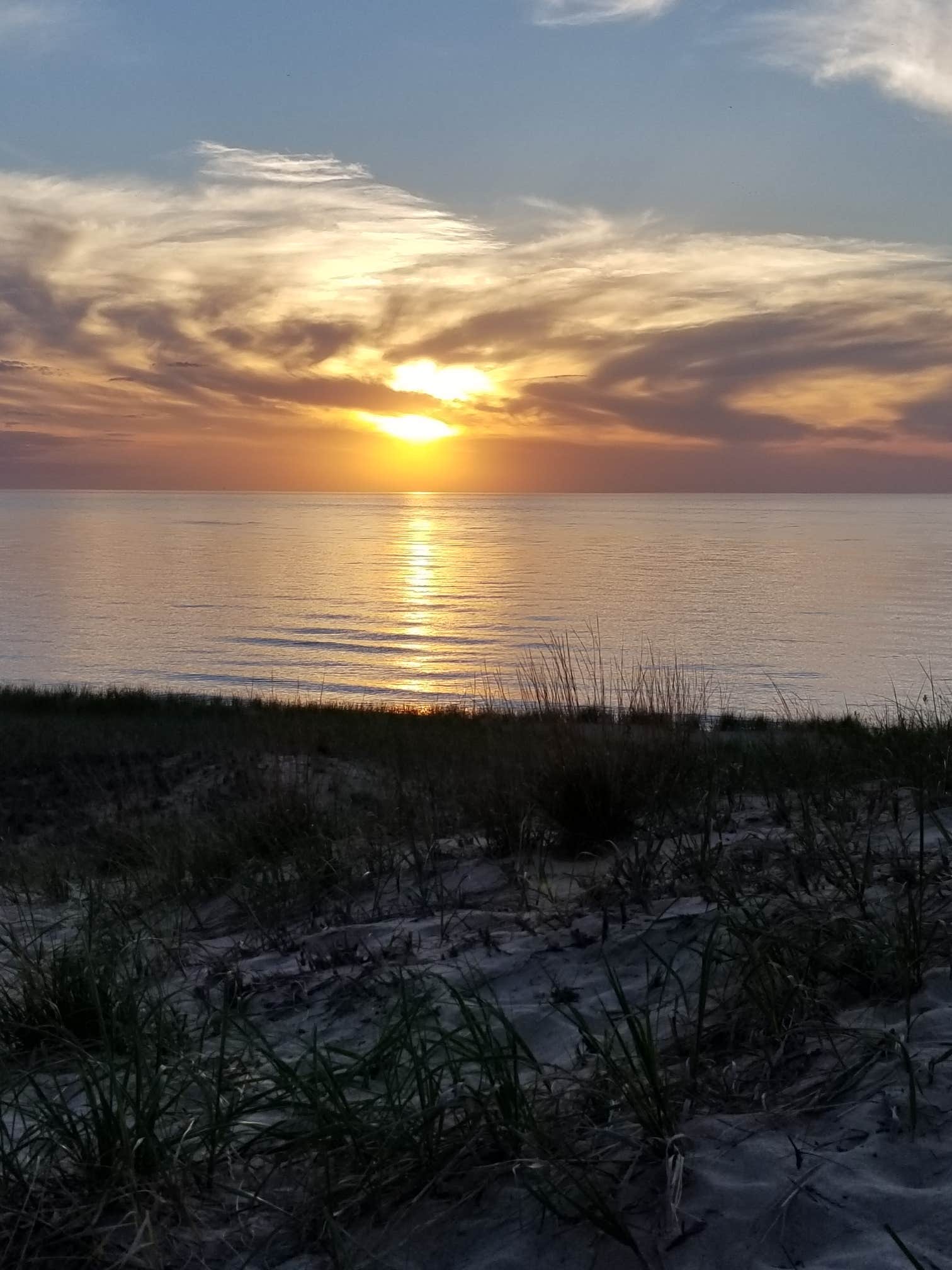 Camper-submitted photo at Nordhouse Dunes Wilderness near Custer, MI