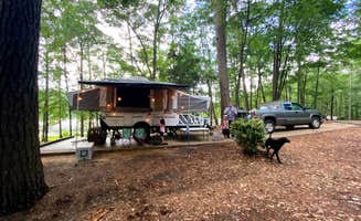 Zack K.'s photo of camping with pets at Roosevelt State Park Campground near Raymond, MS