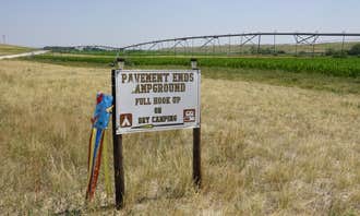 Camping near Gilbert-Baker Wildlife Management Area: Pavement Ends, Harrison, Nebraska