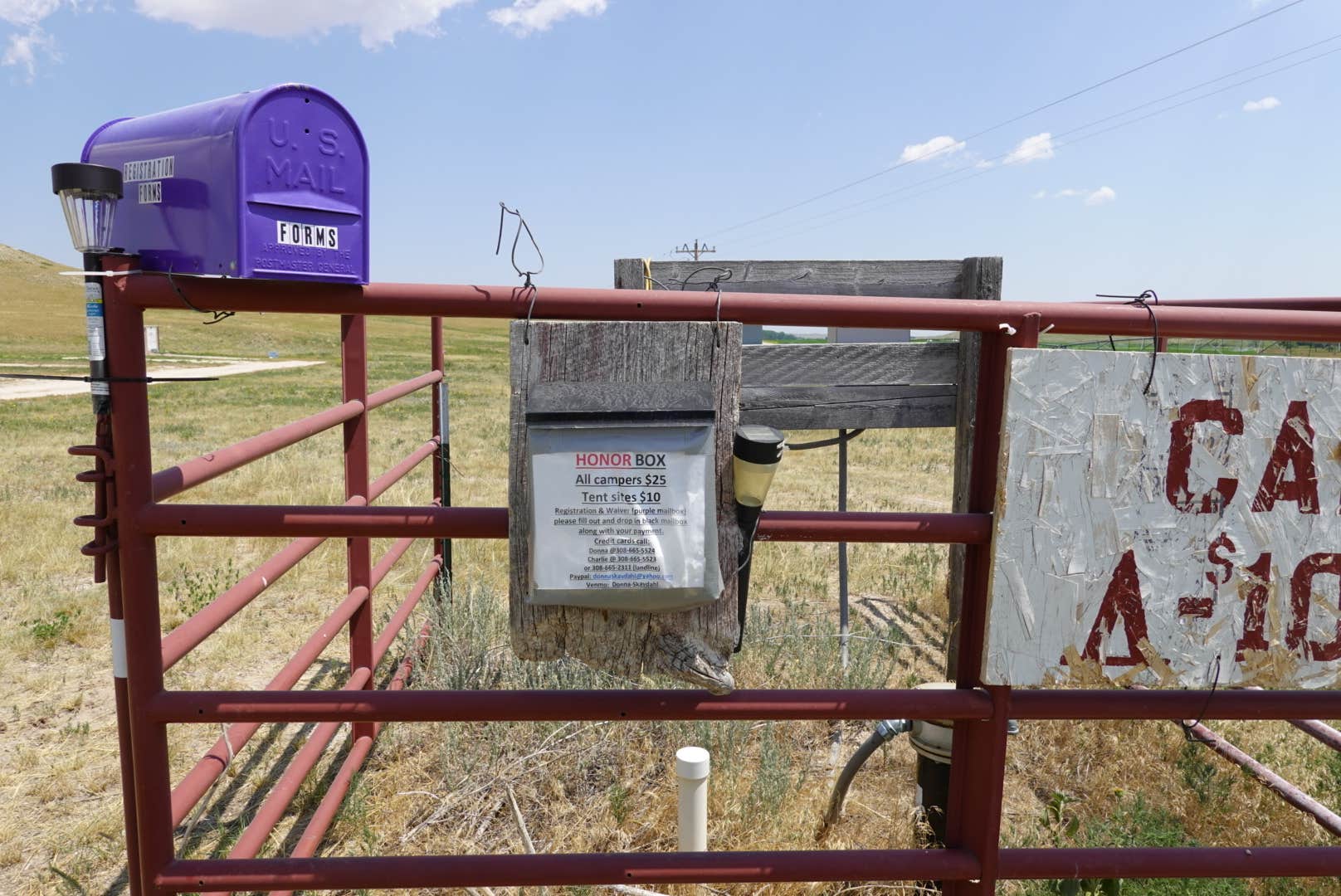 Camper-submitted photo at Pavement Ends near Harrison, NE