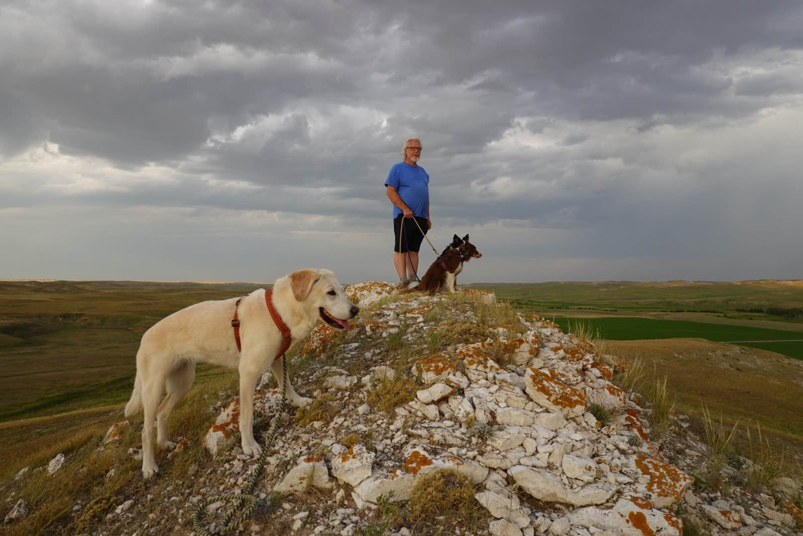 Lori C.'s photo of camping with pets at Pavement Ends near Crawford, NE