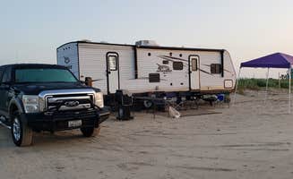 BL E.'s photo of a dispersed camping area at Follett’s Island Beach near Texas City, TX