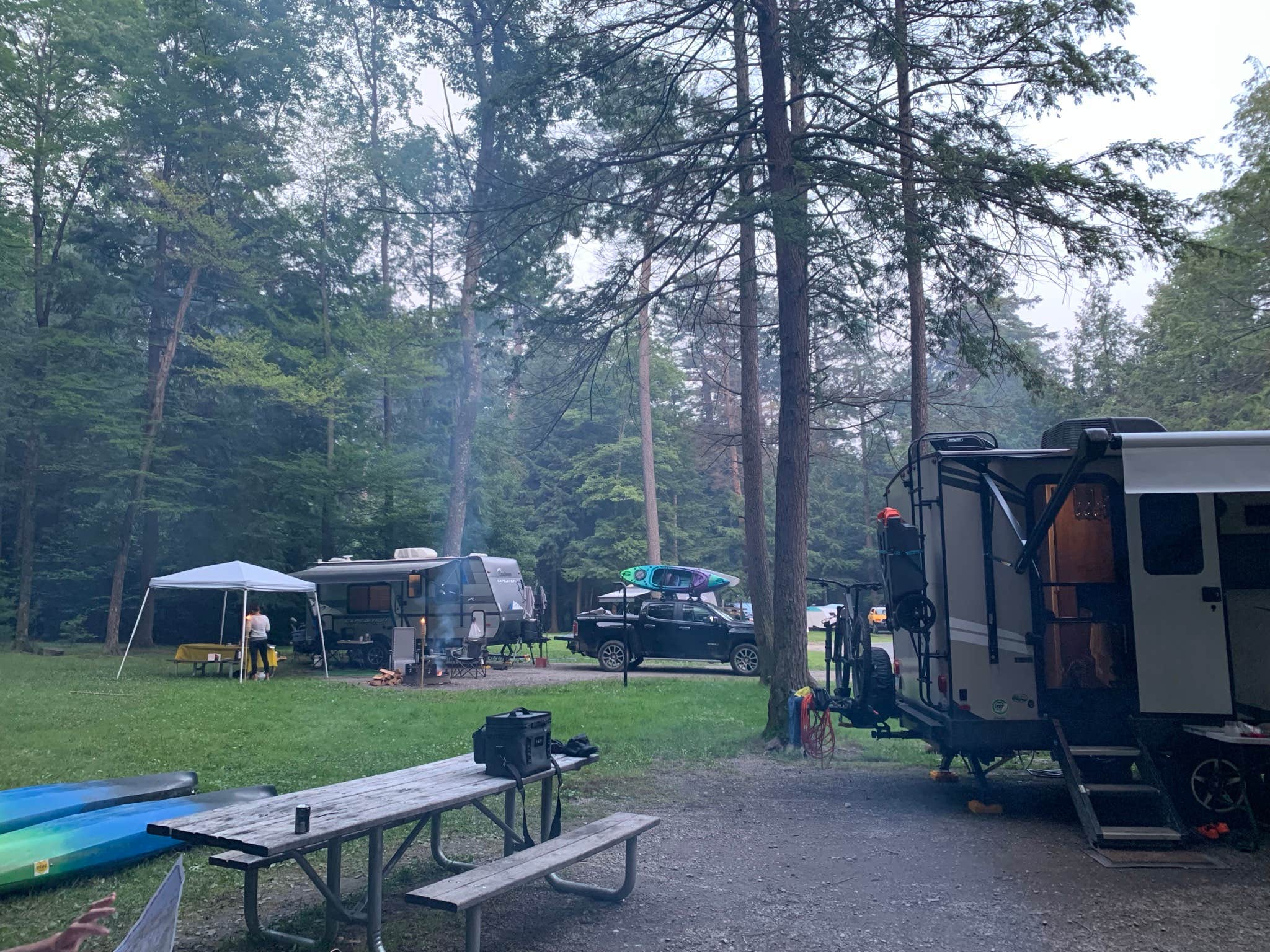 Britt B.'s photo at Cook Forest State Park Campground & Cabins near Tionesta Lake