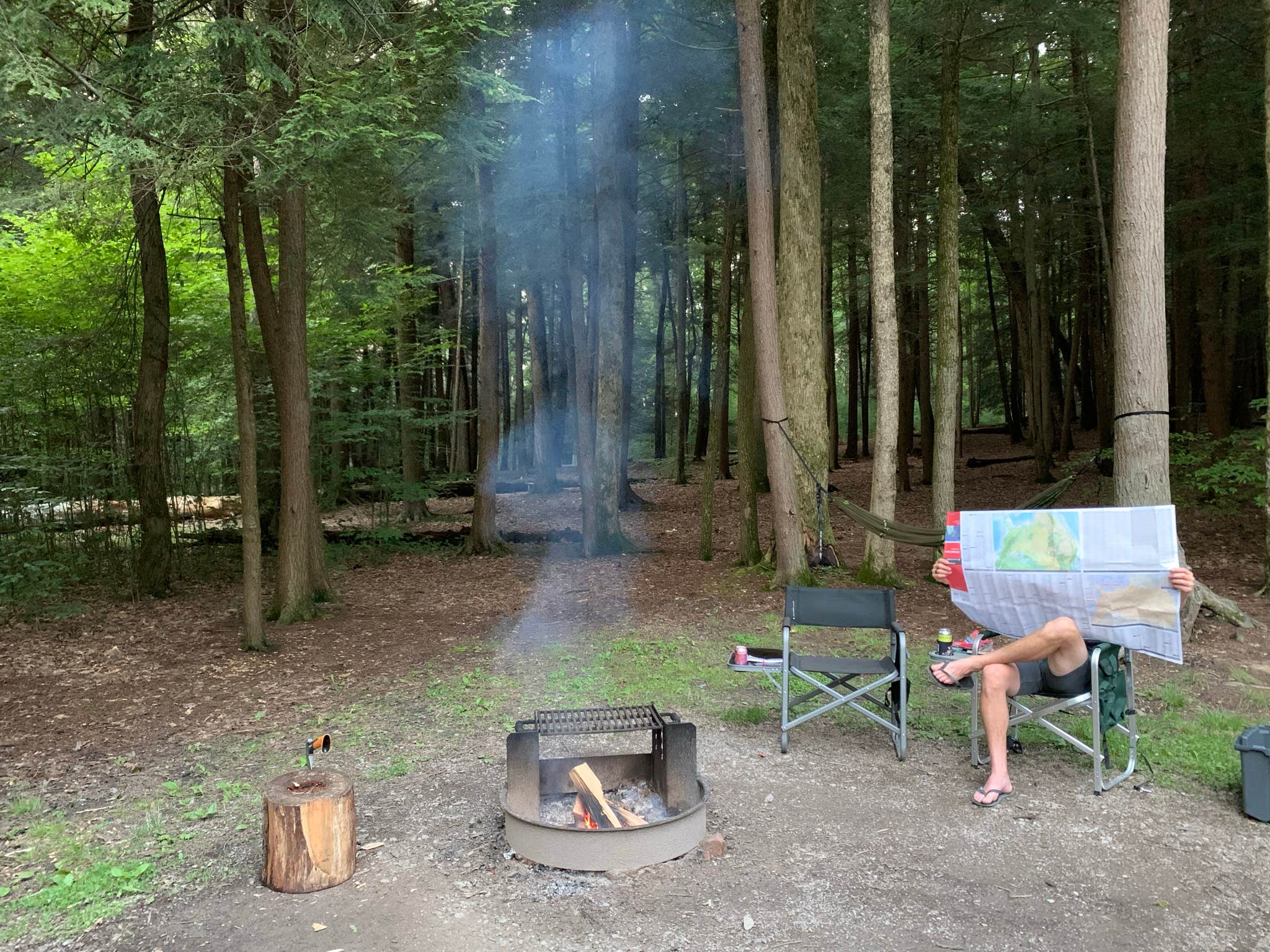Britt B.'s photo at Cook Forest State Park Campground & Cabins near Reno, PA