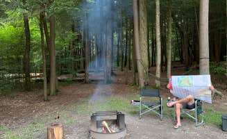 Britt B.'s photo at Cook Forest State Park Campground & Cabins near Reno, PA