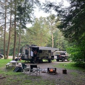 Review photo of Cook Forest State Park Campground by Britt B., July 26, 2021