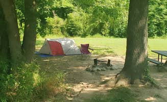 Caradee F.'s photo of tent camping at Kyles Landing Campground — Buffalo National River near Combs, AR