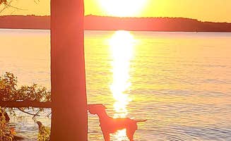 Jason N.'s photo of camping with a horse at B.W. Wells — Falls Lake State Recreation Area near Rocky Mount, NC