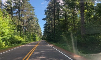 Camping near Lake of the Falls County Park: Big Lake Campground — Northern Highland State Forest, Presque Isle, Wisconsin