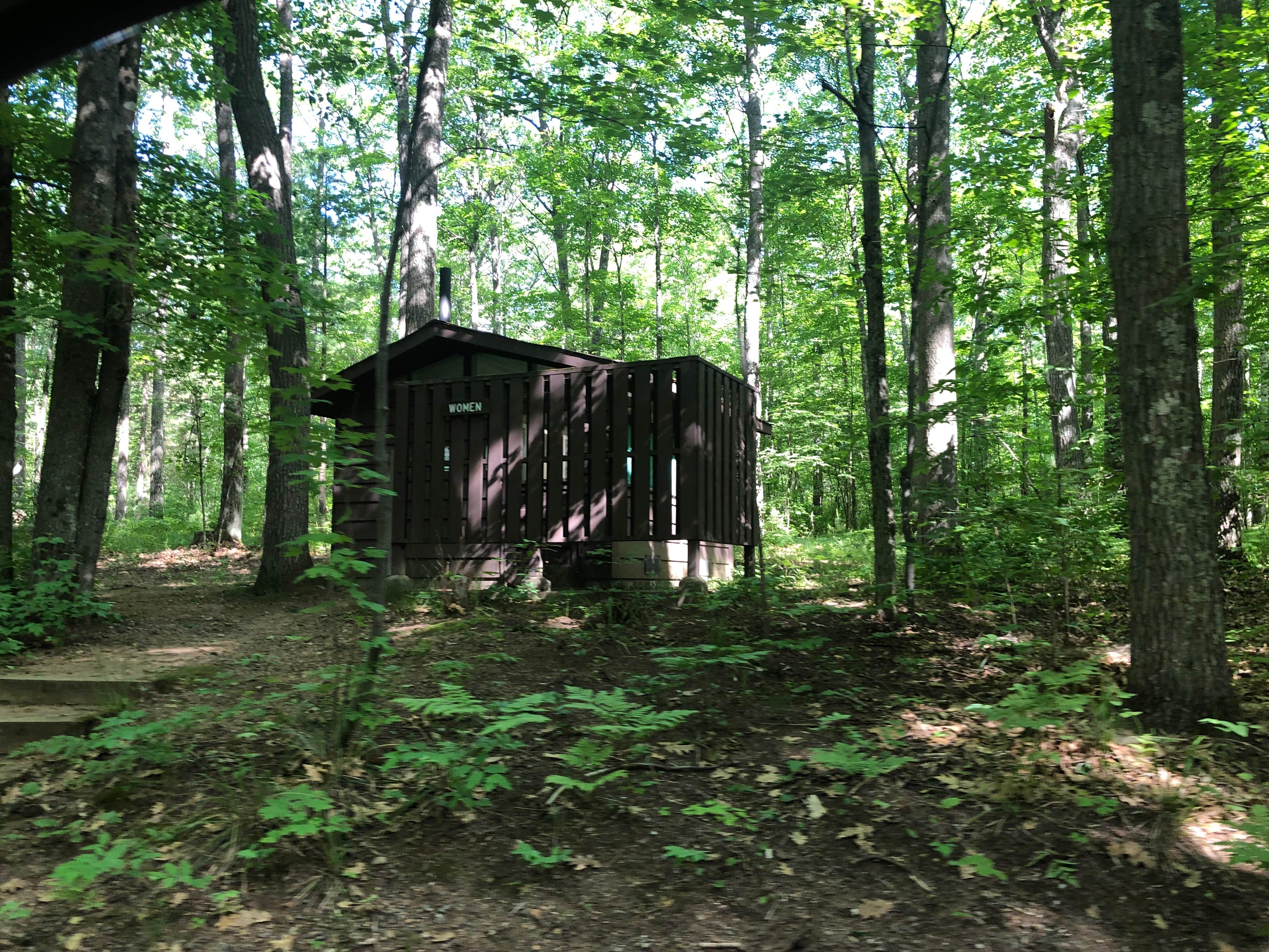 Camper-submitted photo at Big Lake Campground — Northern Highland State Forest near Mercer, WI