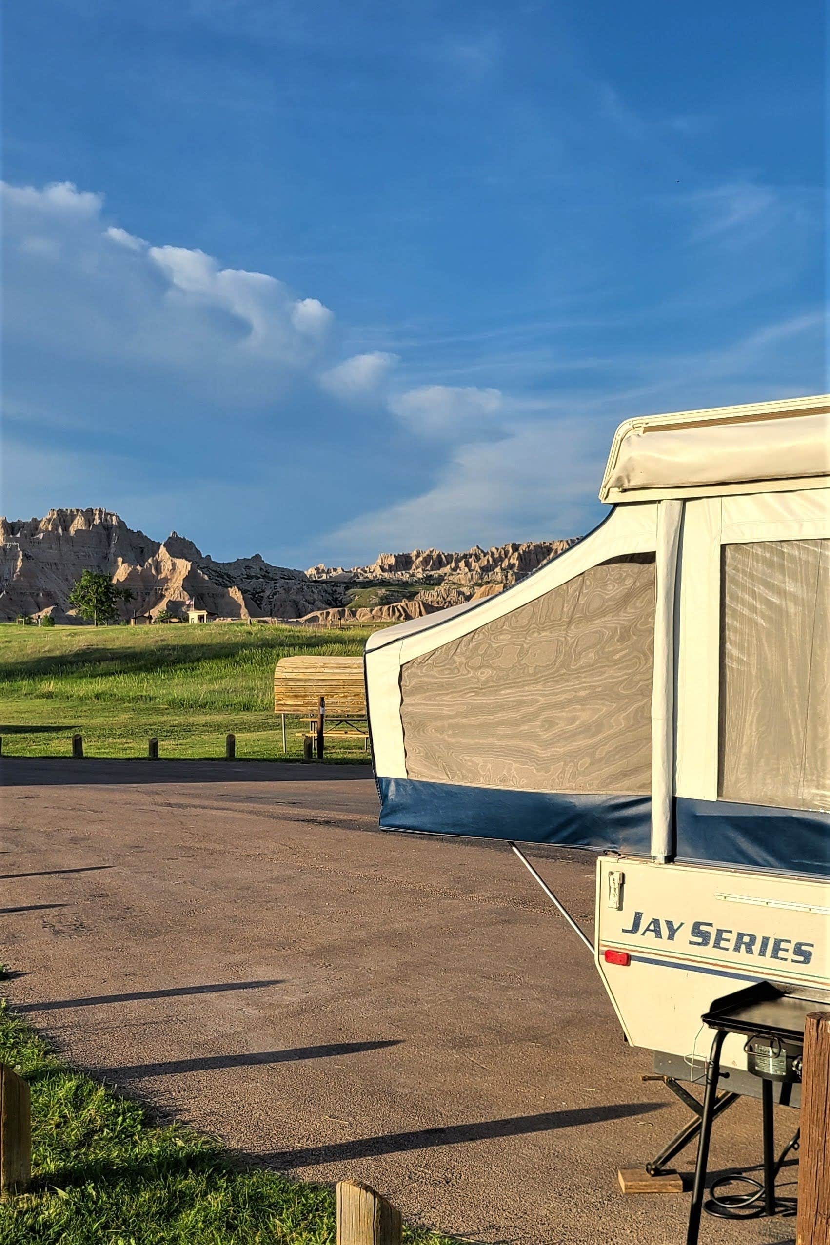 Angie S.'s photo at Cedar Pass Campground — Badlands National Park near Badlands National Park