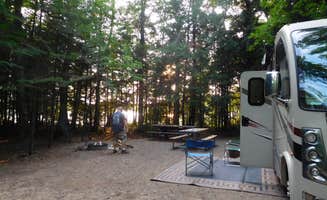 Debra M.'s photo of rv camping at Spectacle Lake Campground (wisconsin) near Alpha, MI