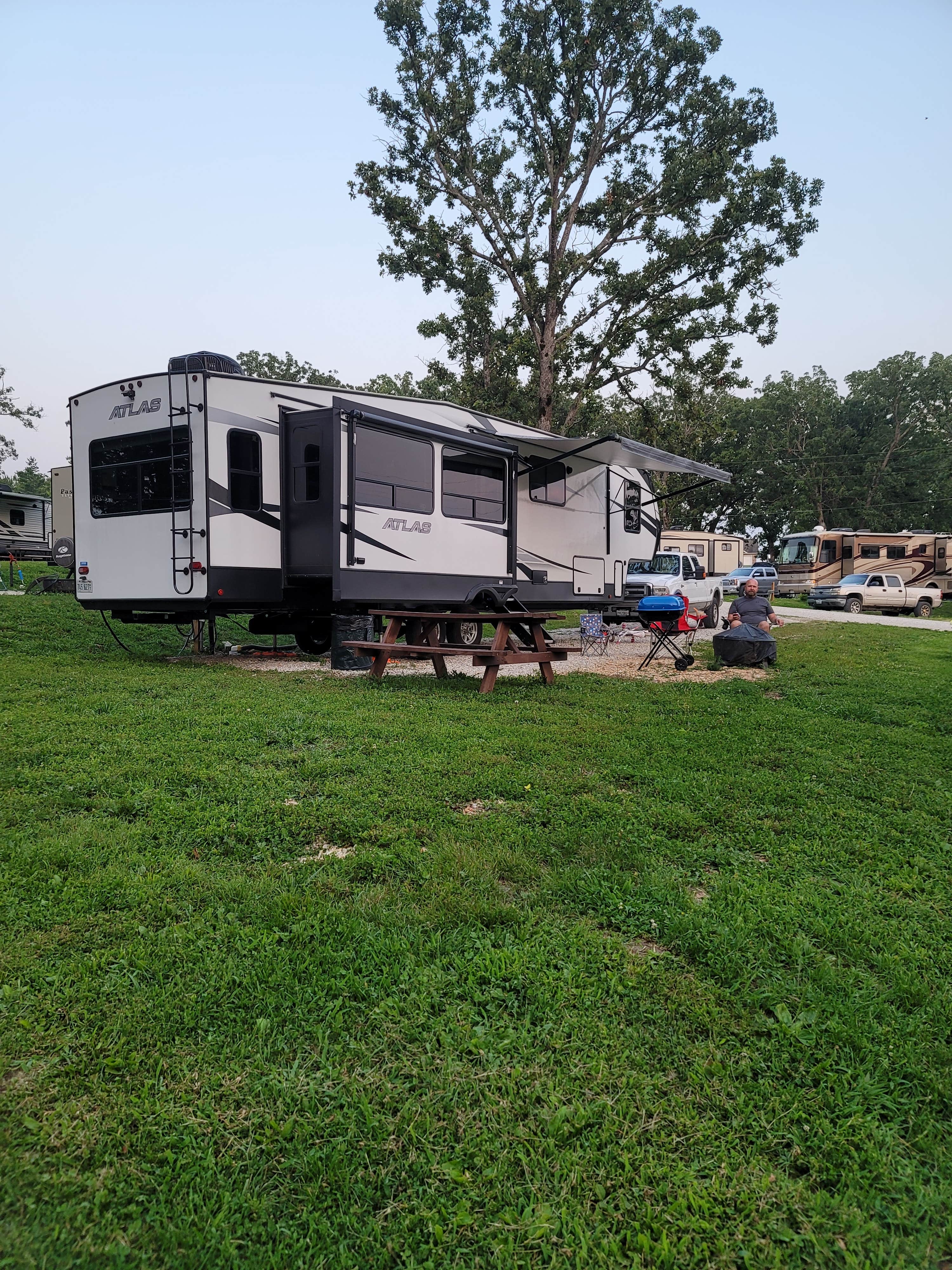 Camper-submitted photo at Ozark Farms Family Campground near Dixon, MO