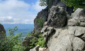 Camping near Don's Cab-Inns Campground: Dragon's Tooth, Salem, Virginia