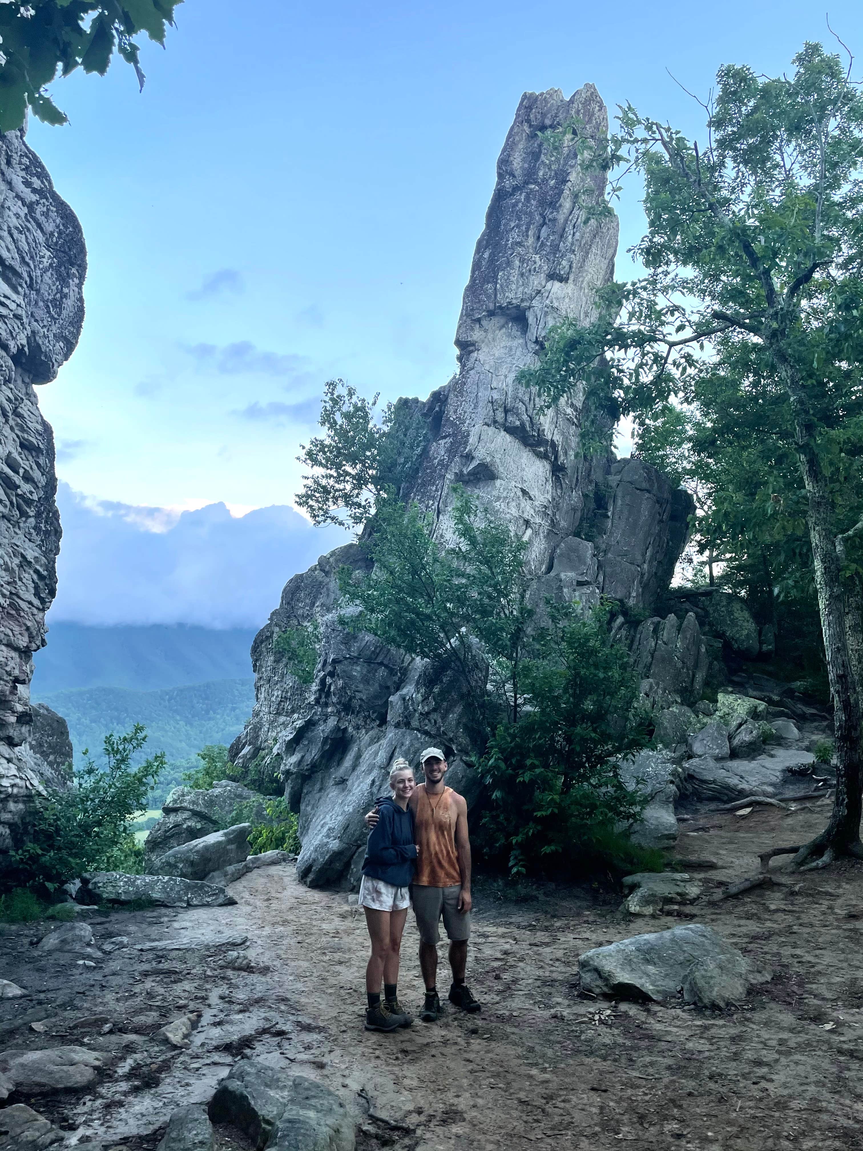 Camper-submitted photo at Dragon's Tooth near Buchanan, VA