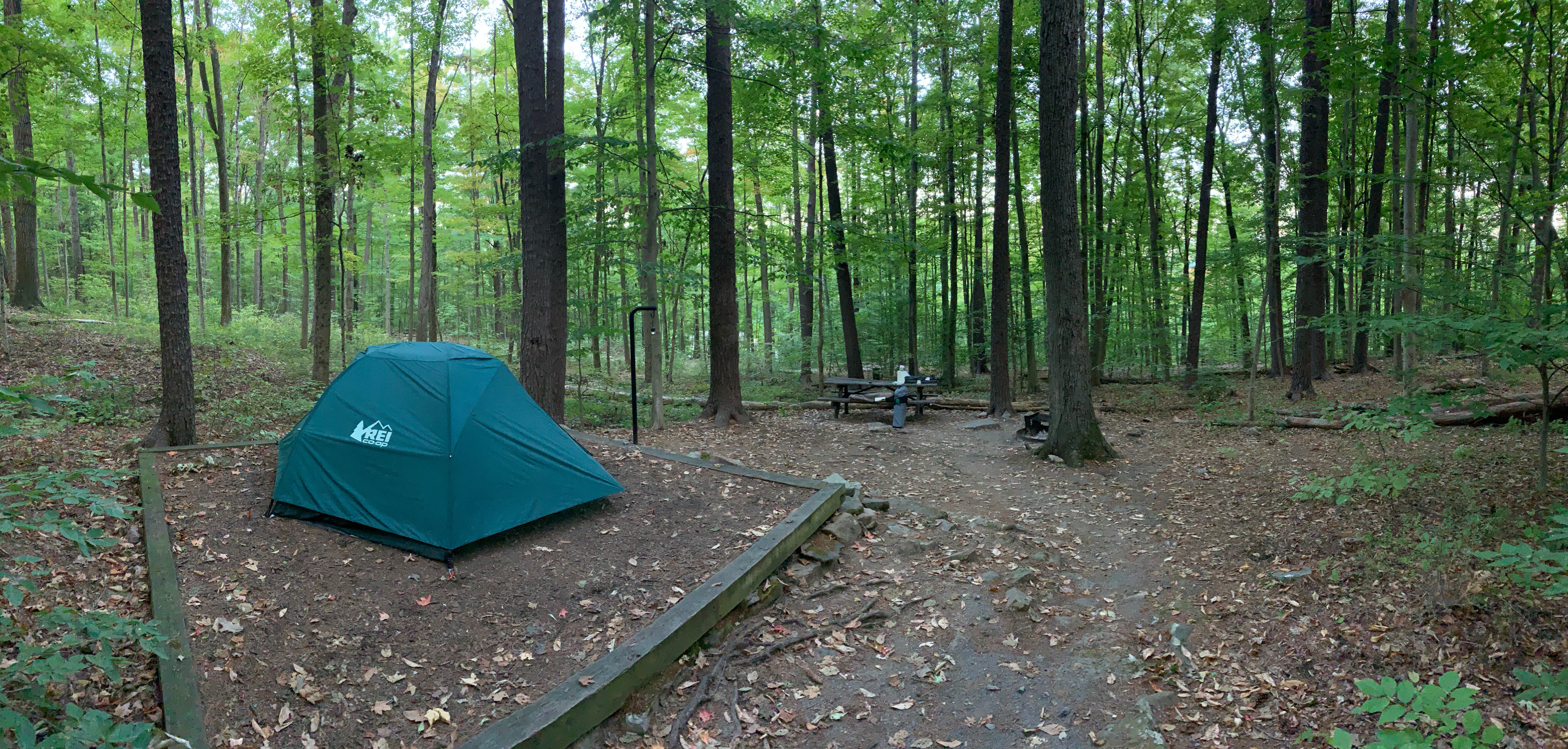 Nick D.'s photo at Primitive Camping Area — Bald Eagle State Park near Snow Shoe, PA