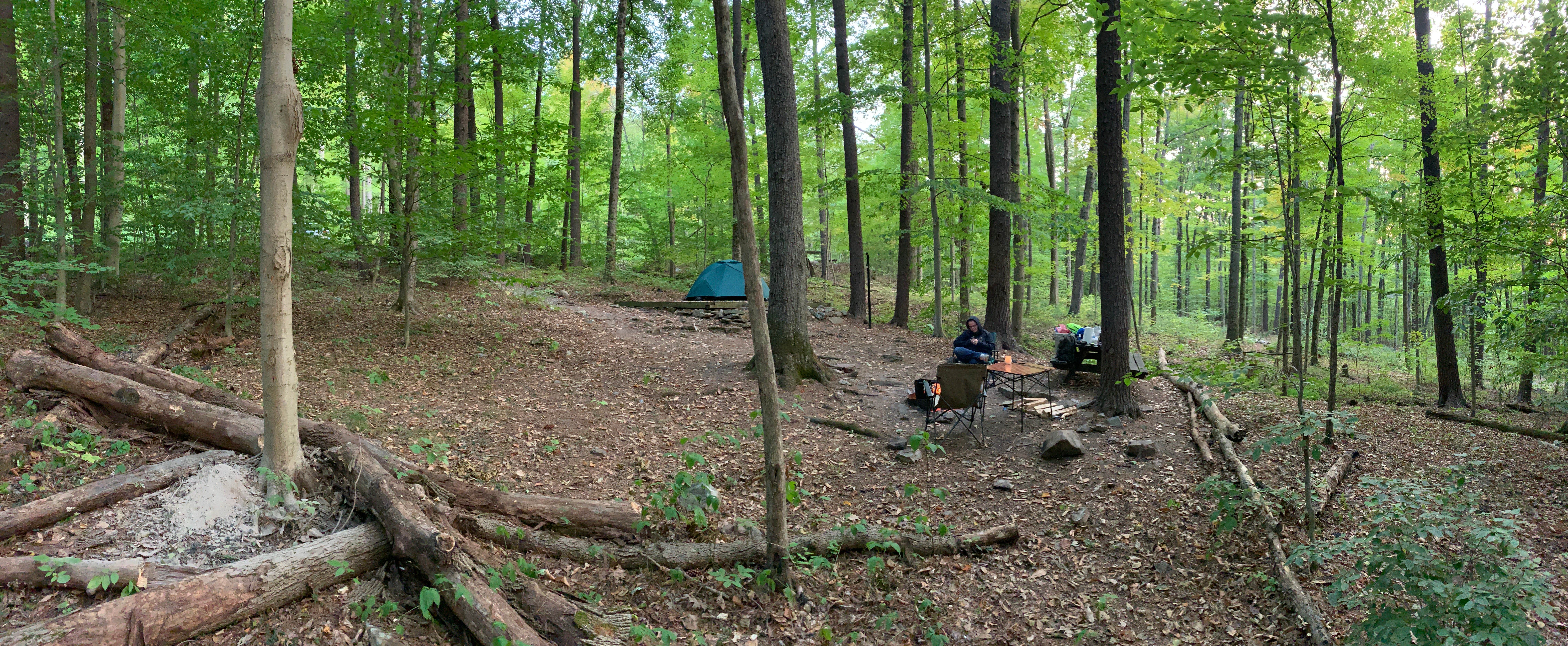 Nick D.'s photo at Primitive Camping Area — Bald Eagle State Park near Boalsburg, PA