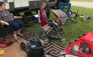 Rick U.'s photo of rv camping at Trackside Camping near Paint Creek Lake