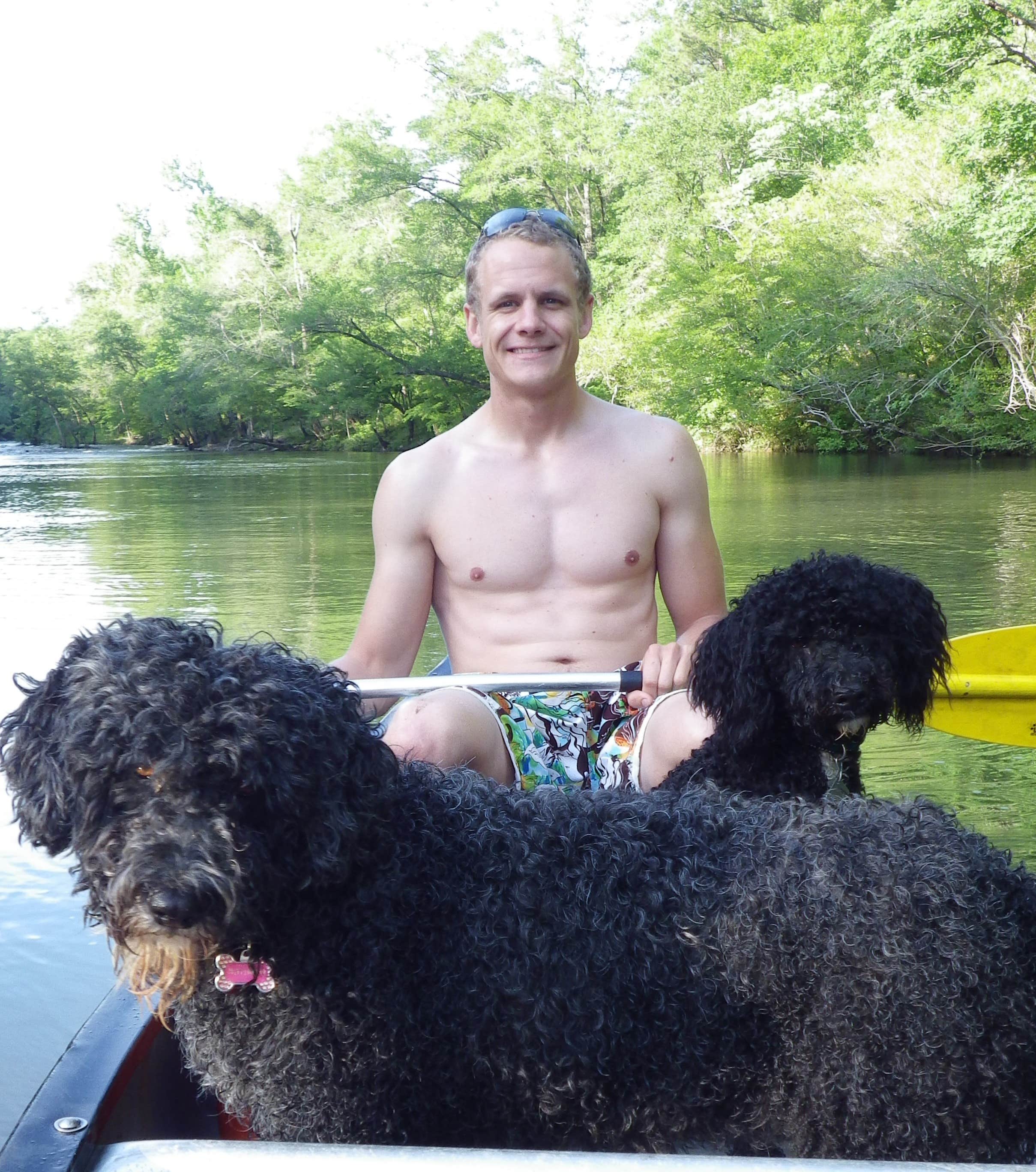 John S.'s photo of camping with pets at Pinnacle Springs Recreational Park near Morrilton, AR