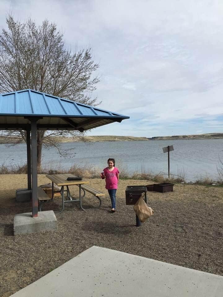 Camping near Cove at CJ Strike Reservoir - BLM: North - C. J. Strike Area, Grand View, Idaho