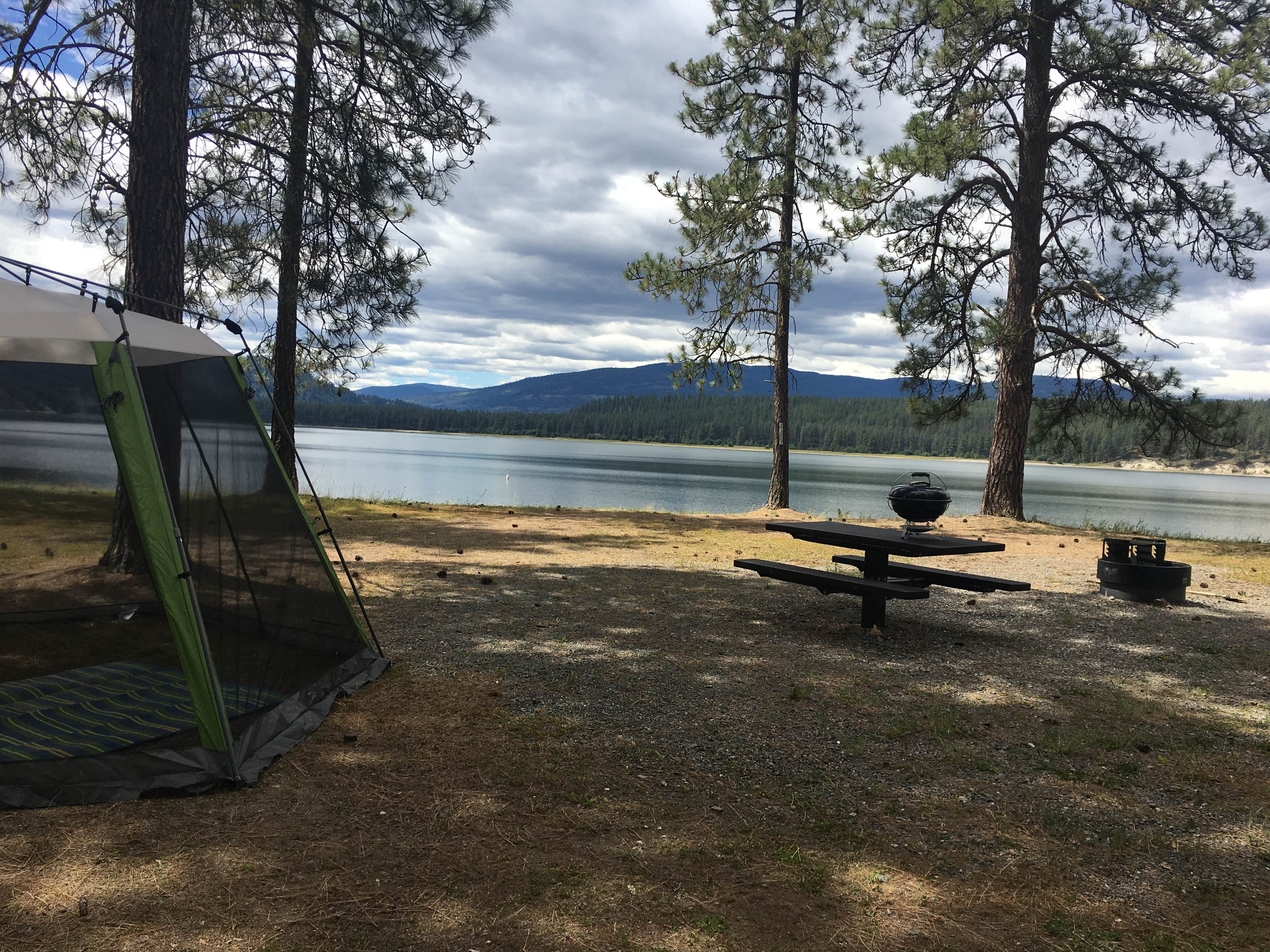 Camper-submitted photo at Evans Campground — Lake Roosevelt National Recreation Area near Kettle Valley, WA