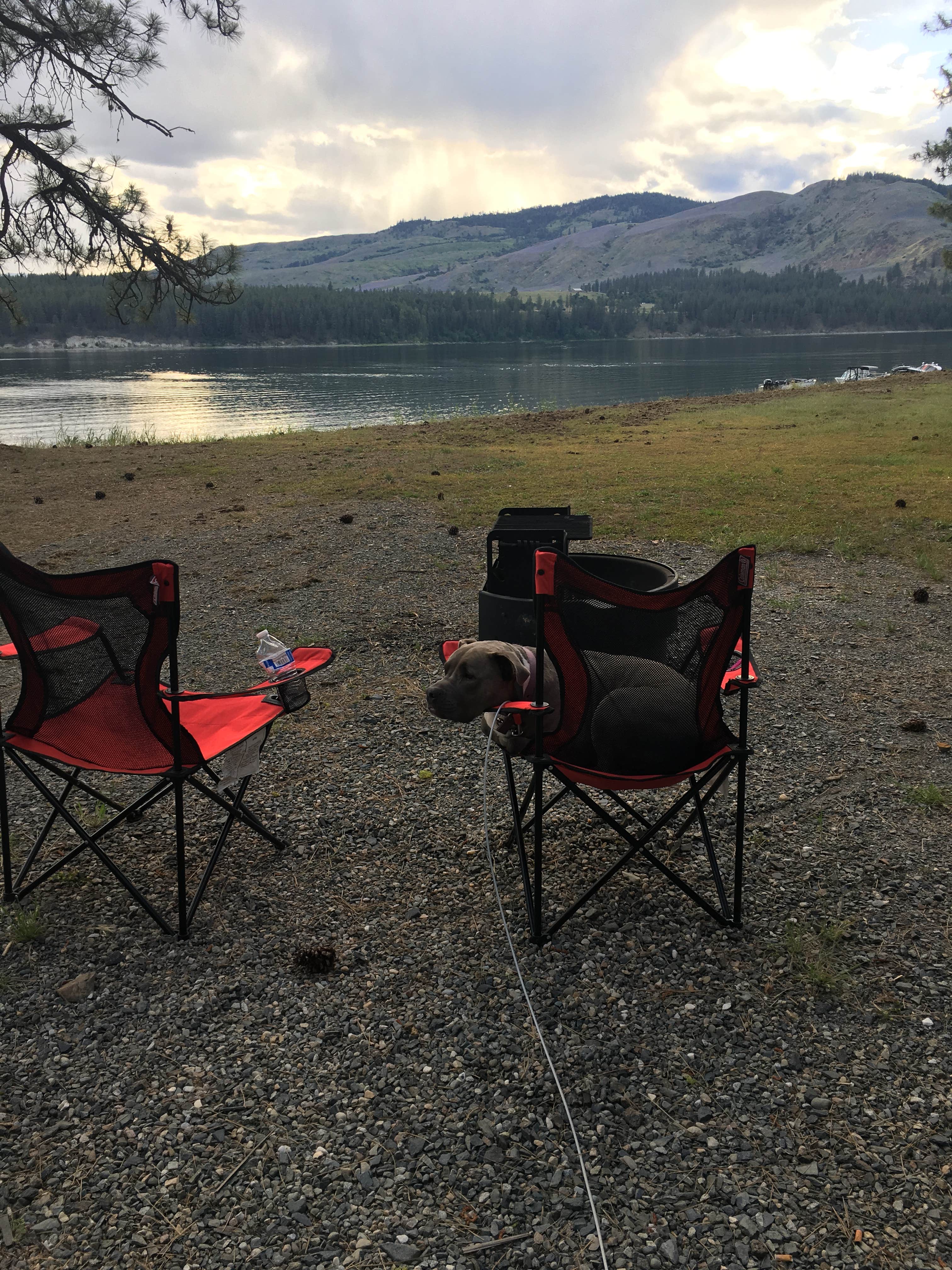 Camper-submitted photo at Evans Campground — Lake Roosevelt National Recreation Area near Kettle Valley, WA