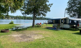 Camping near Fisherman's Island State Park: Thurston Park Campground, Central Lake, Michigan