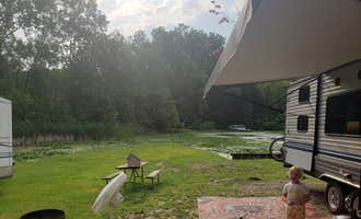 Camping near Church Grove Park: Genesee Otter Lake Campground, Otisville, Michigan