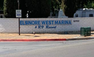 Camping near Riverside's Piece of Paradise: Lake Elsinore Marina & RV Resort (West Marina), Lake Elsinore, California