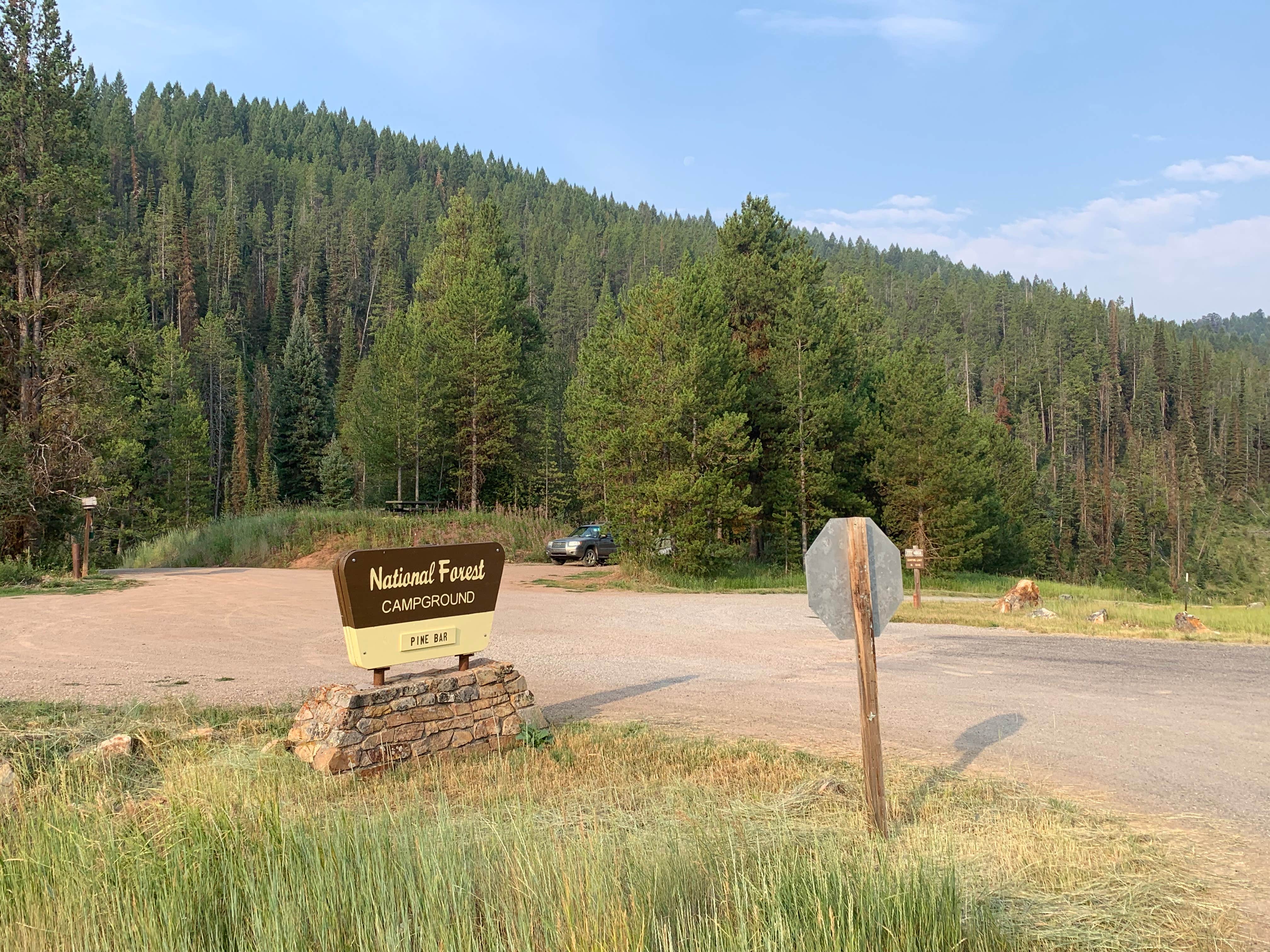Camper-submitted photo at Targhee National Forest Pine Bar Campground near Smoot, WY