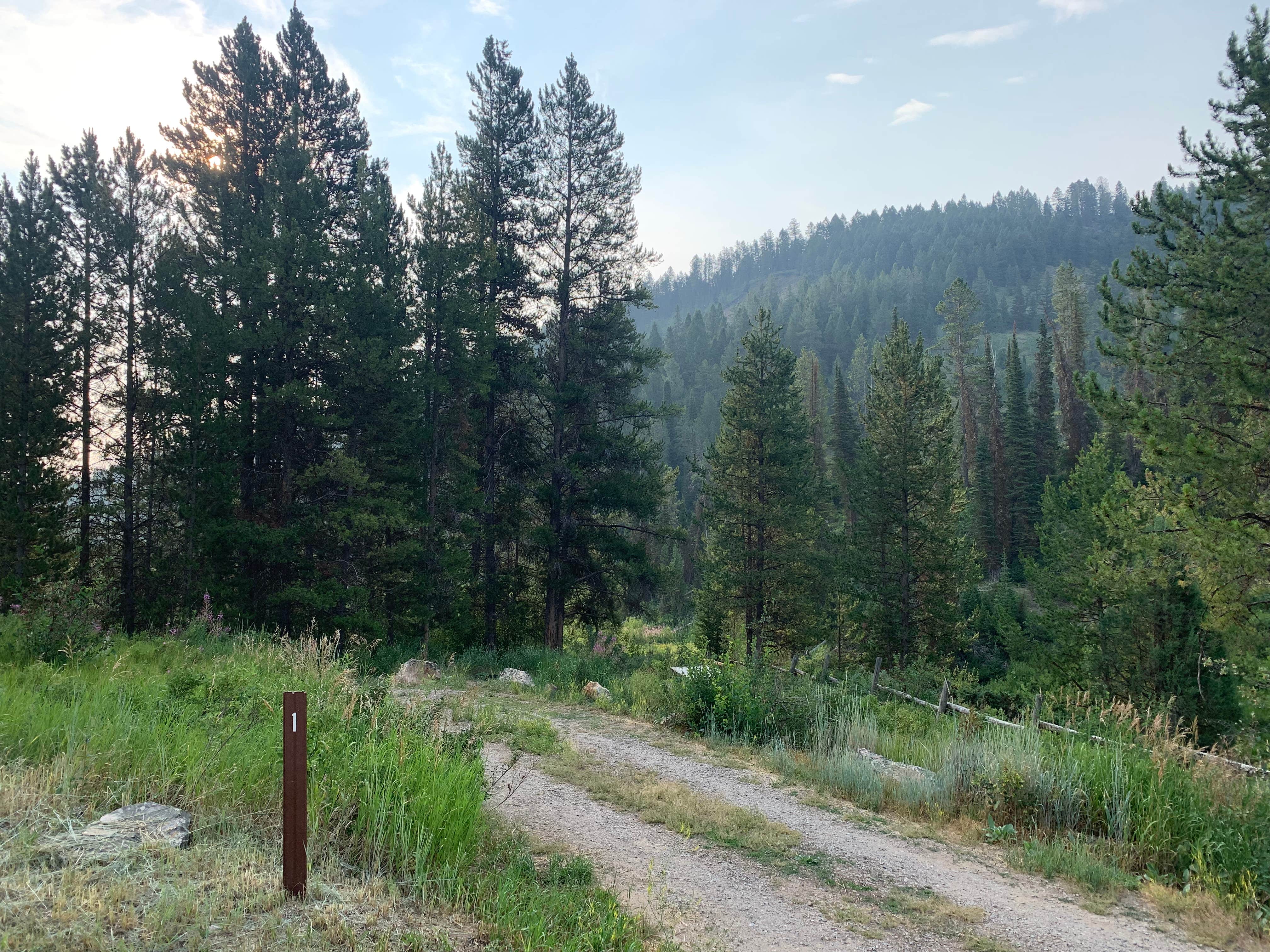 Camper-submitted photo at Targhee National Forest Pine Bar Campground near Smoot, WY