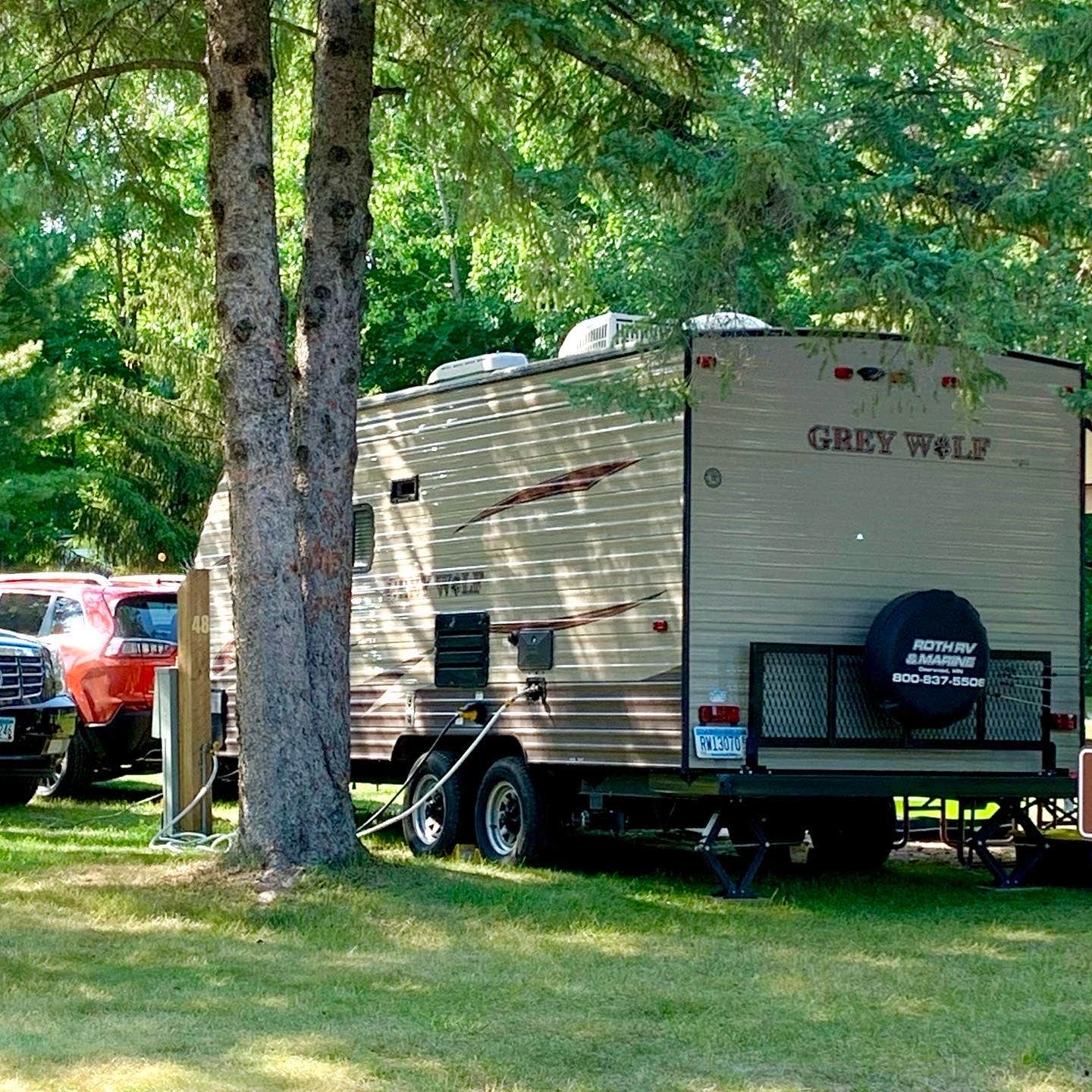Camper-submitted photo at Woodsong Campground near Milaca, MN