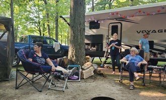 Camping near Sun Retreats Silver Lake: Sandy Shores Campground, Mears, Michigan